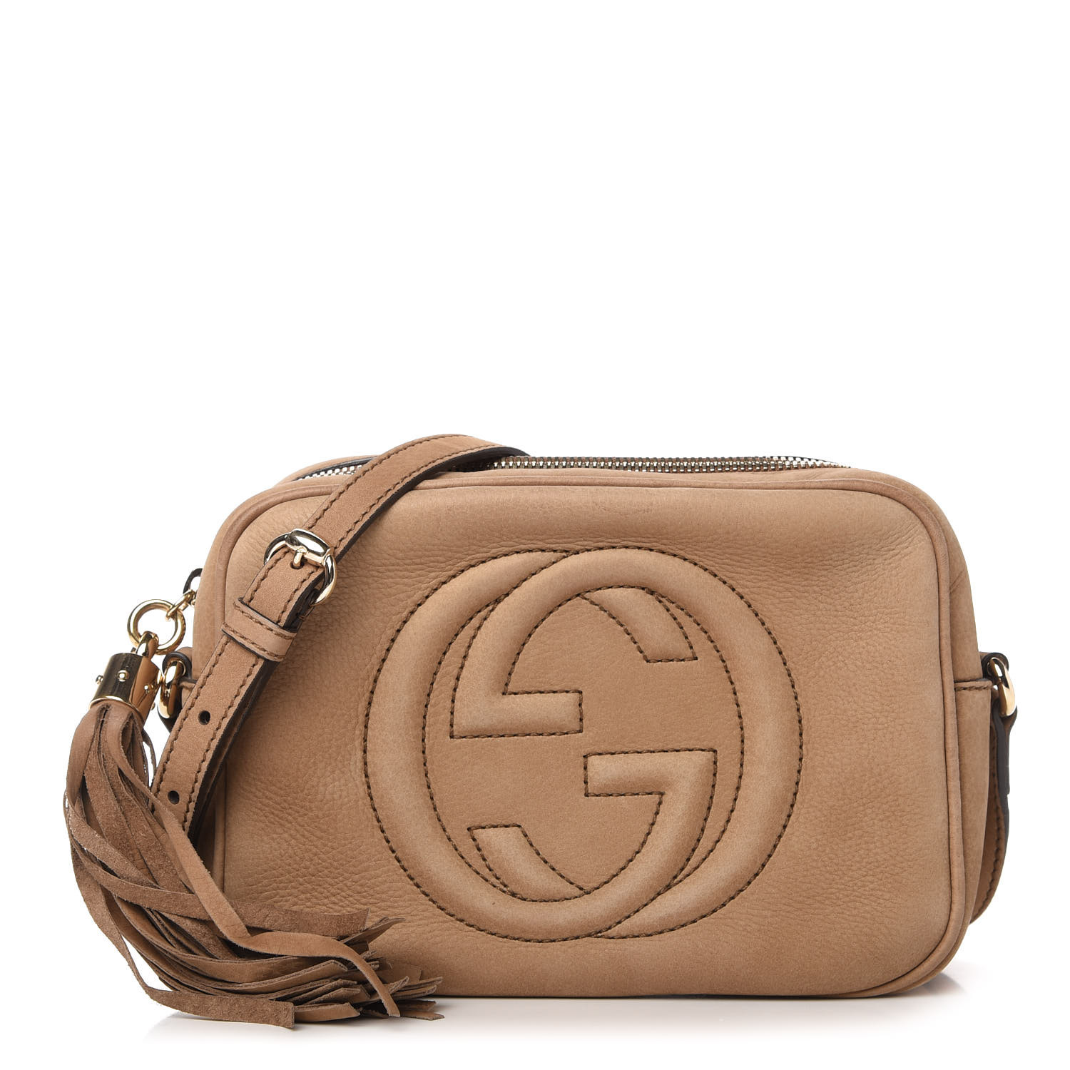 brown gucci soho disco bag
