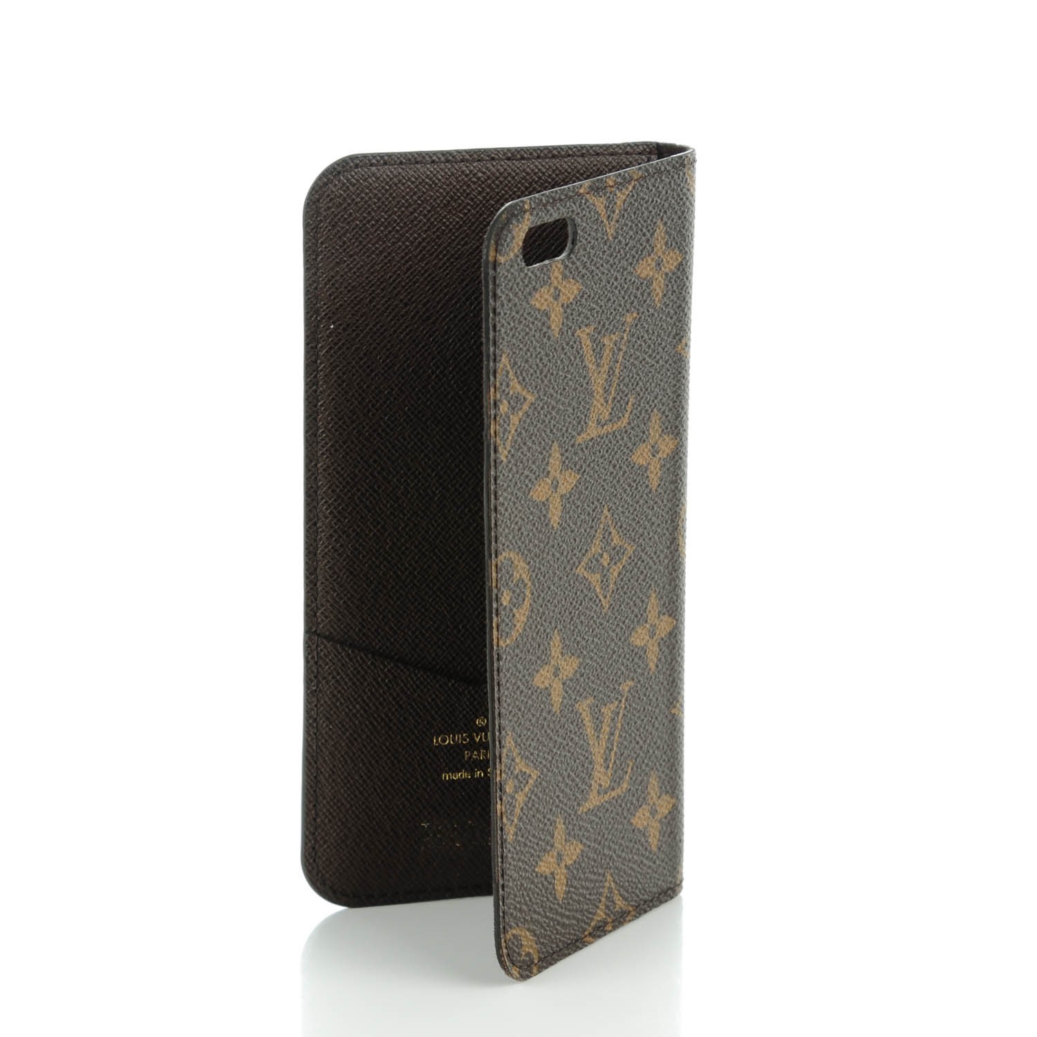 LOUIS VUITTON Monogram iPhone 6 Plus Folio Case 139086