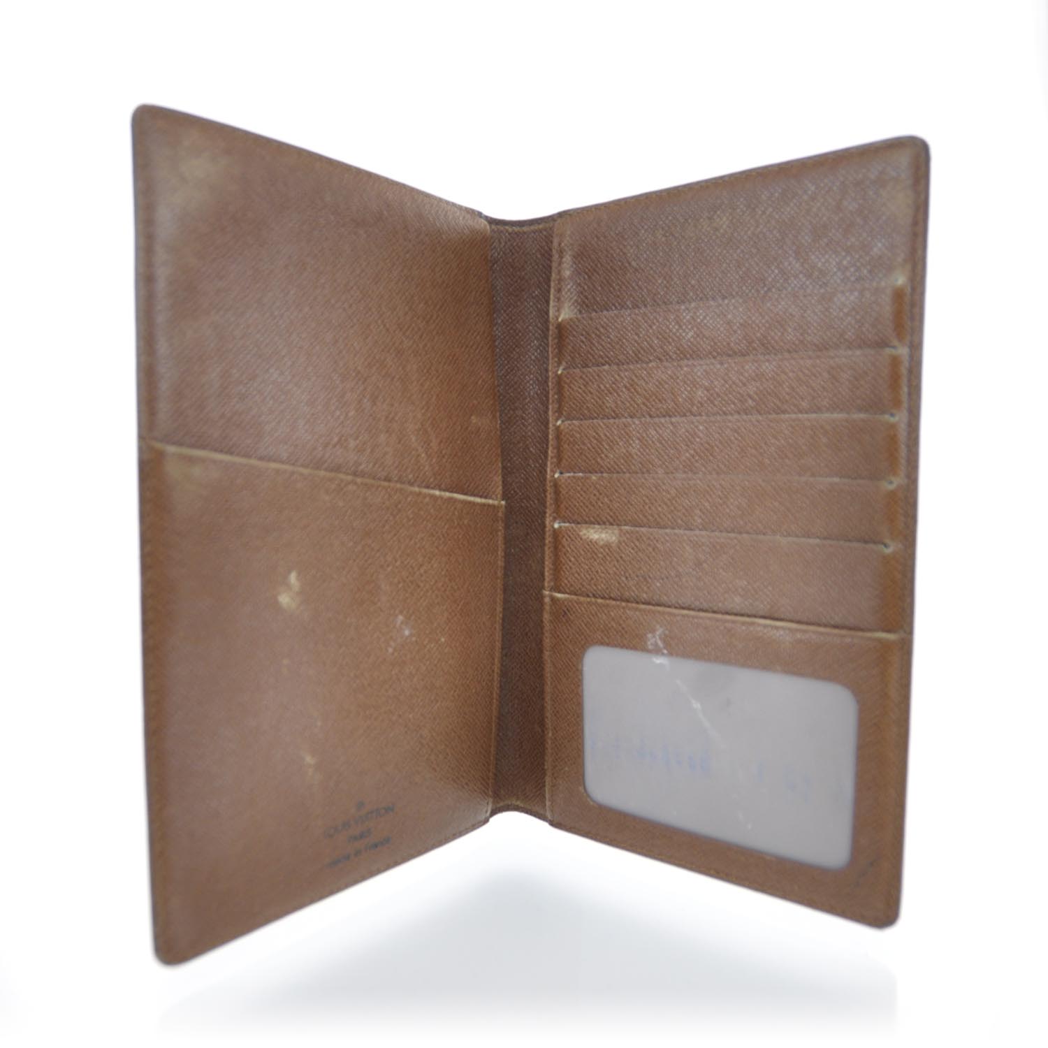 LOUIS VUITTON Monogram Passport Holder Wallet 29457