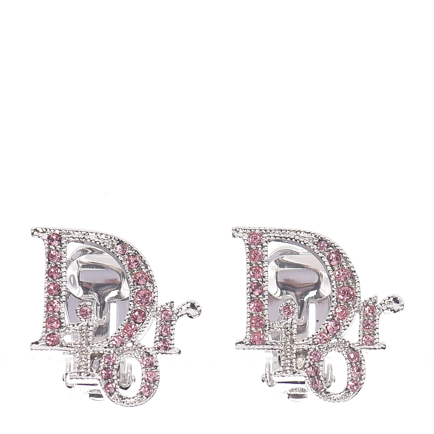 dior clip on earrings