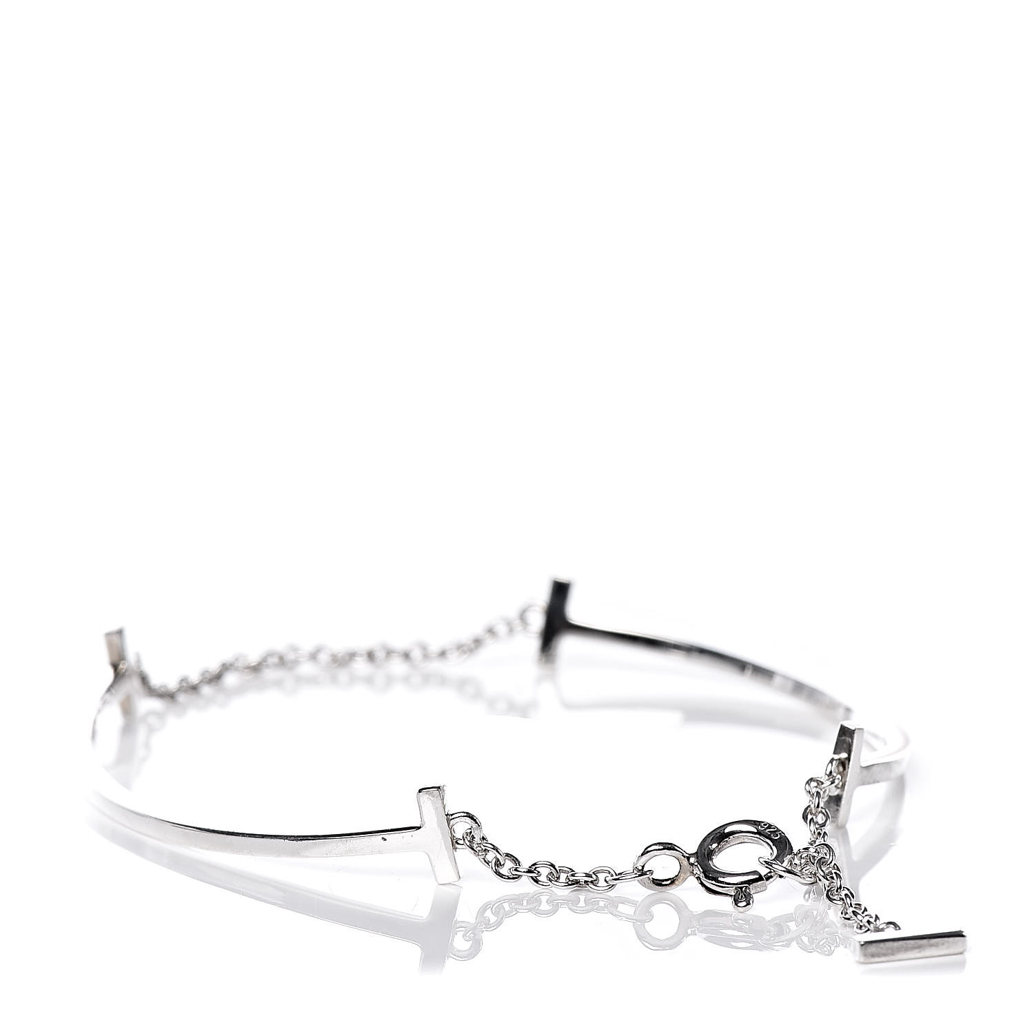 tiffany t double smile bracelet