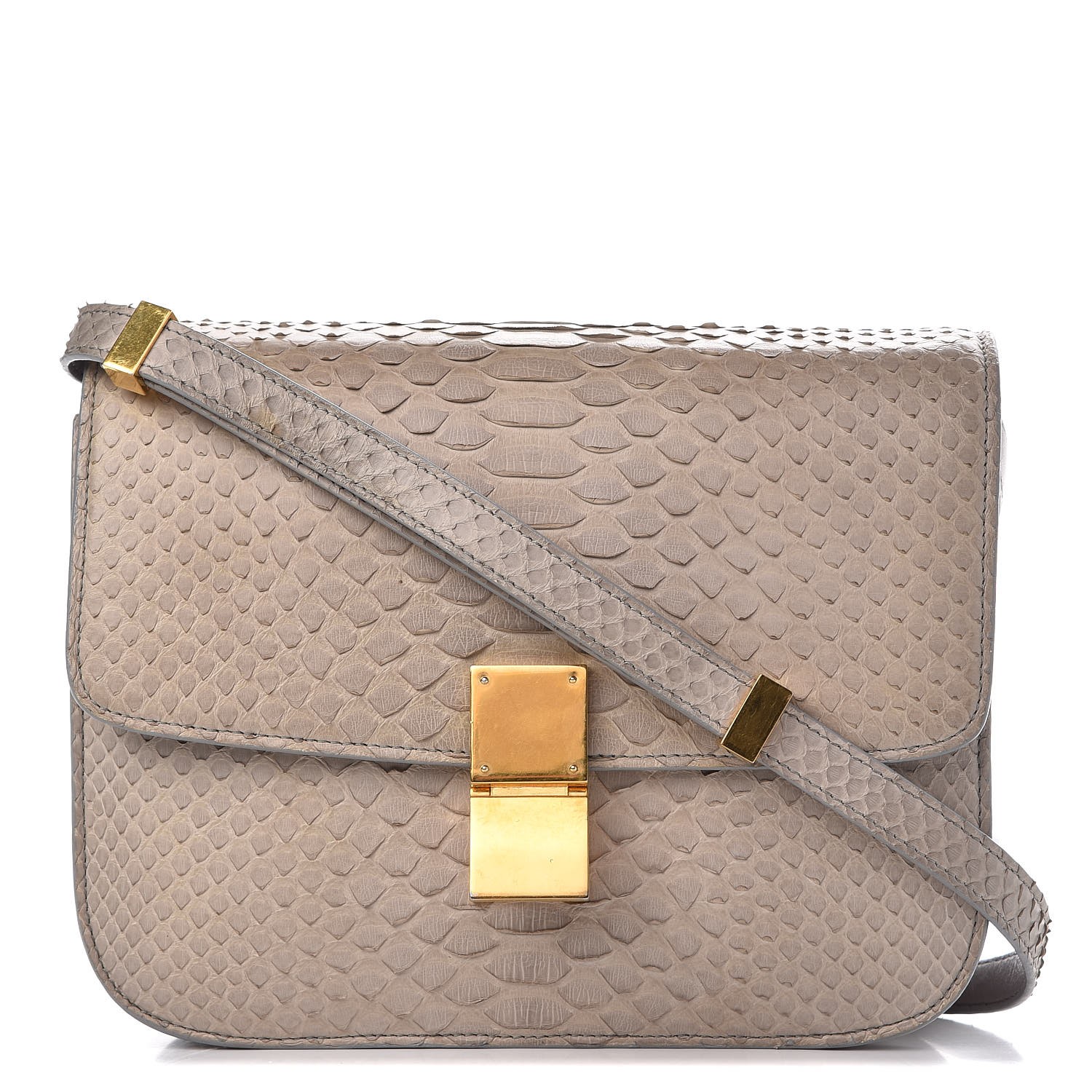 celine python box bag