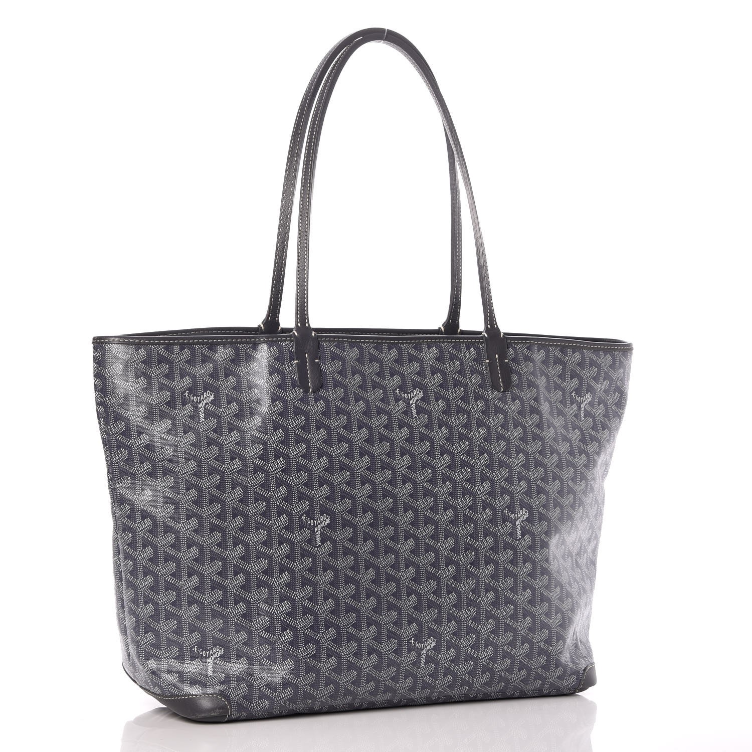 dark grey goyard tote