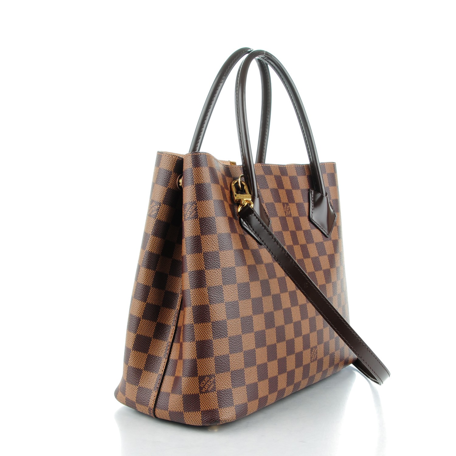 Louis Vuitton Damier Ebene Canvas Naviglio Shoulder Messenger Bag Briefcase  For Sale at 1stDibs