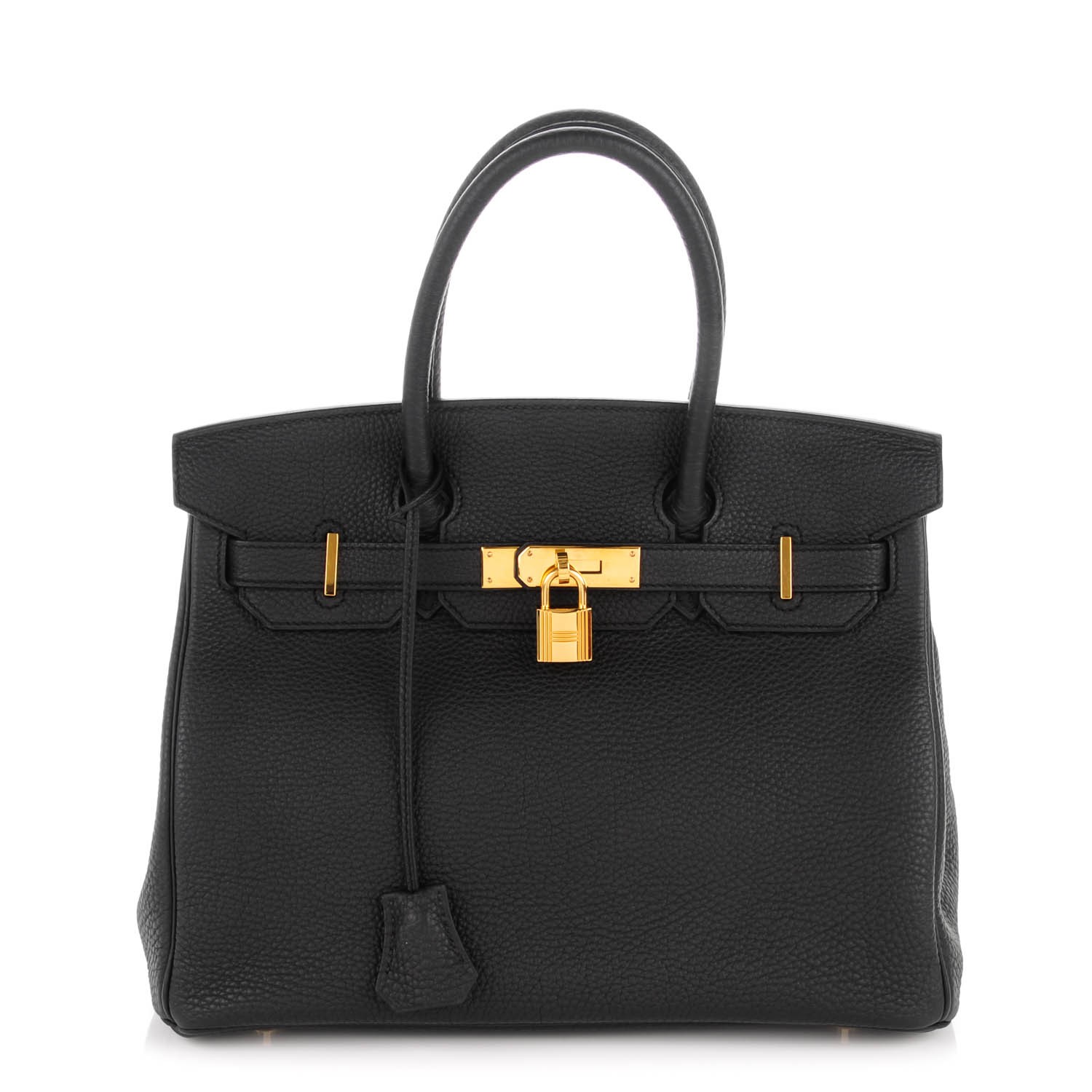 HERMES Togo Birkin 30 Black 156237 