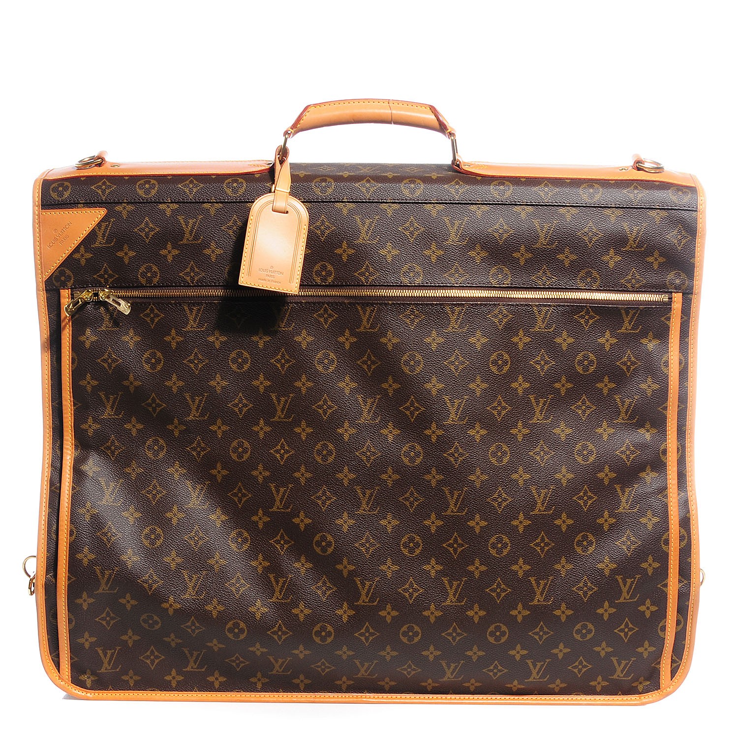 LOUIS VUITTON Monogram Garment Bag 3 Hangers 91322