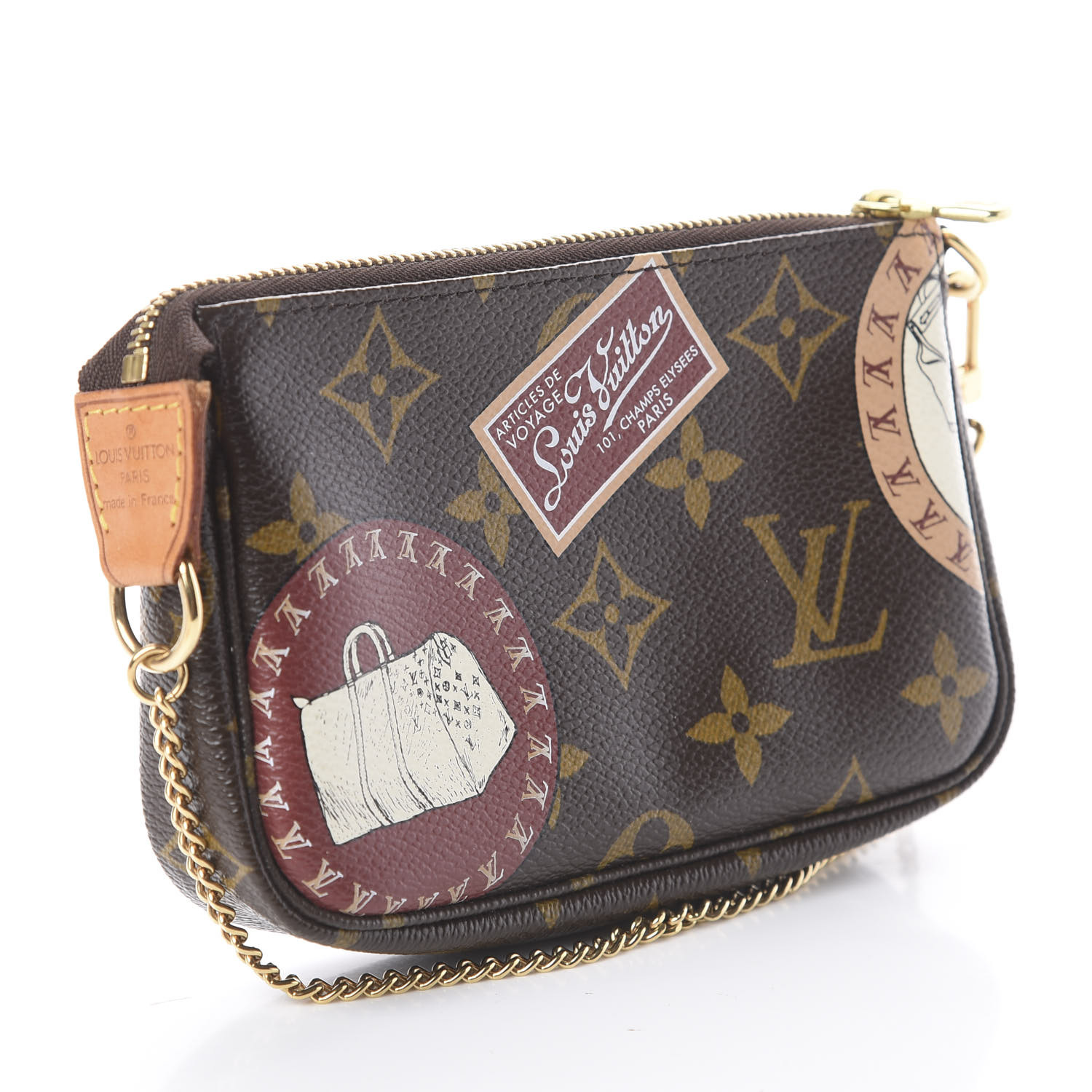 Louis Vuitton Monogram Patch Mini Pochette