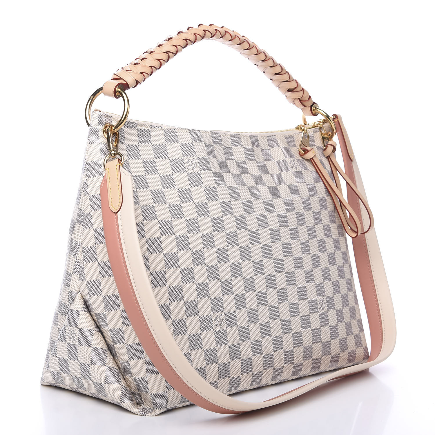 Louis Vuitton Damier Ebene Beaubourg MM Bag at 1stDibs