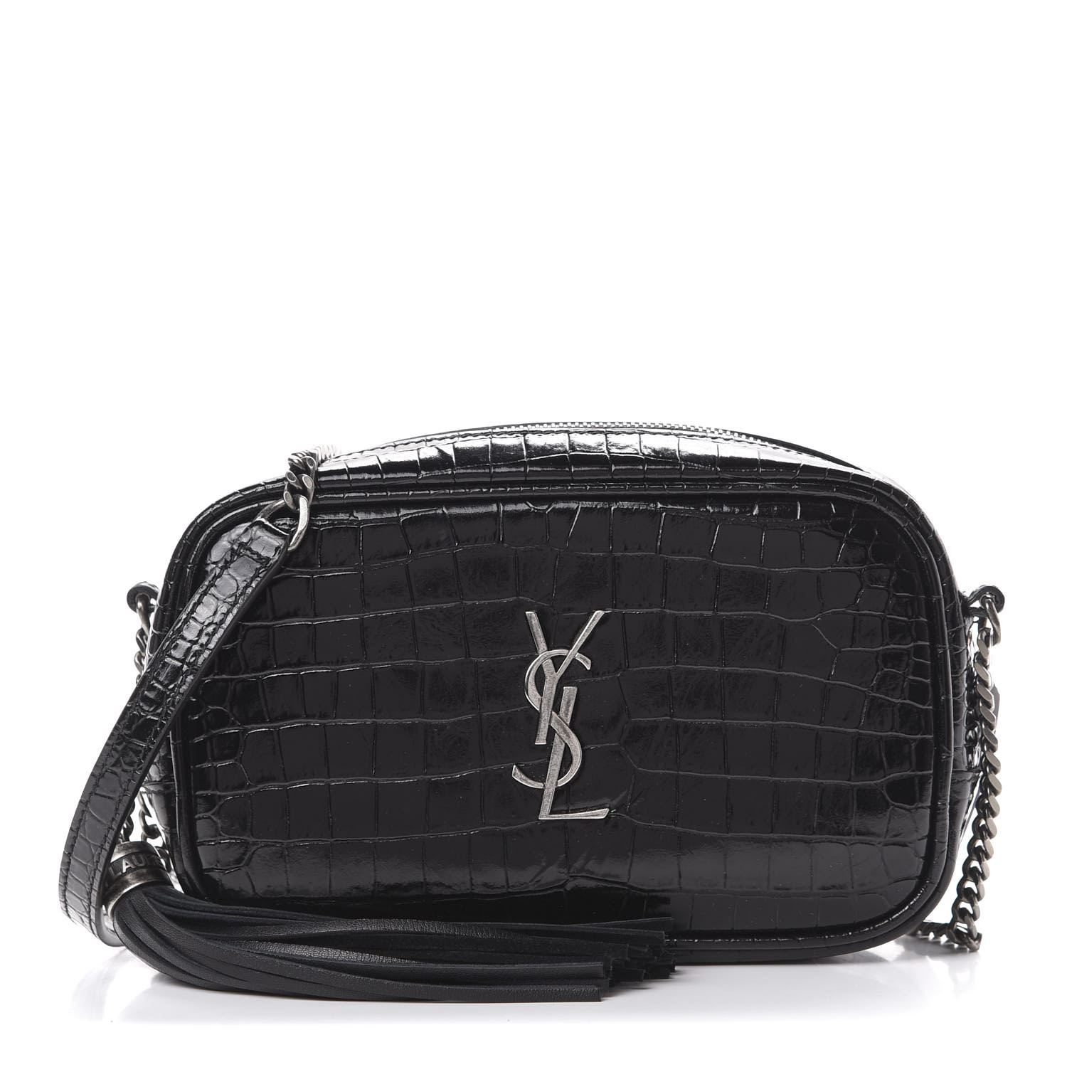 ysl lou camera bag crocodile