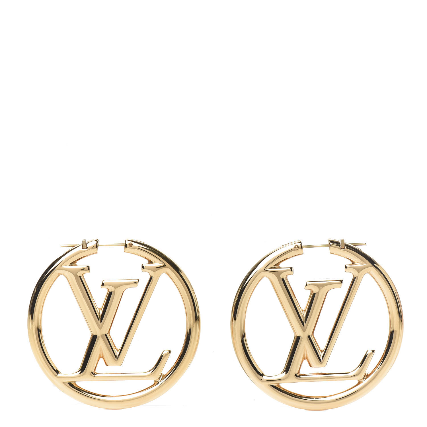Louis Vuitton Silver Hoop Earrings For Men | IUCN Water