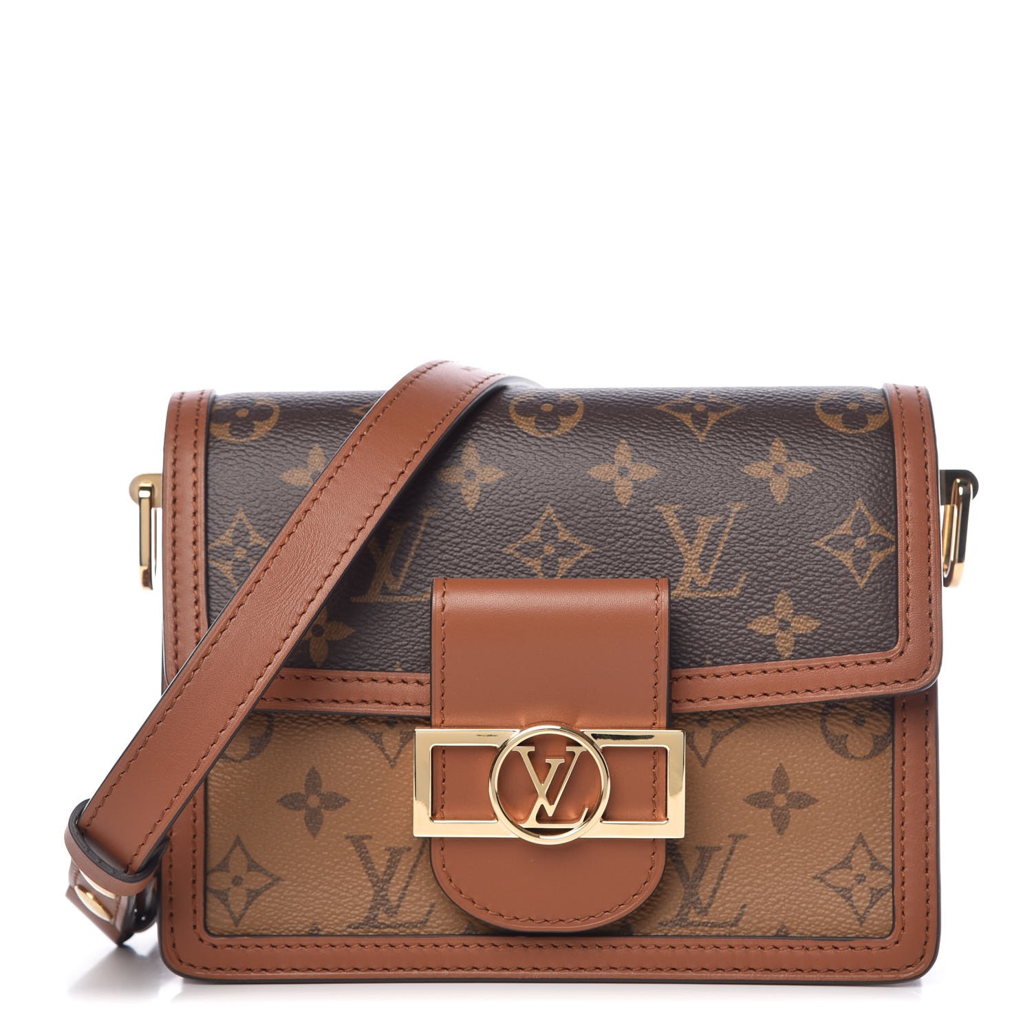 LOUIS VUITTON Reverse Monogram Dauphine Mini 348898