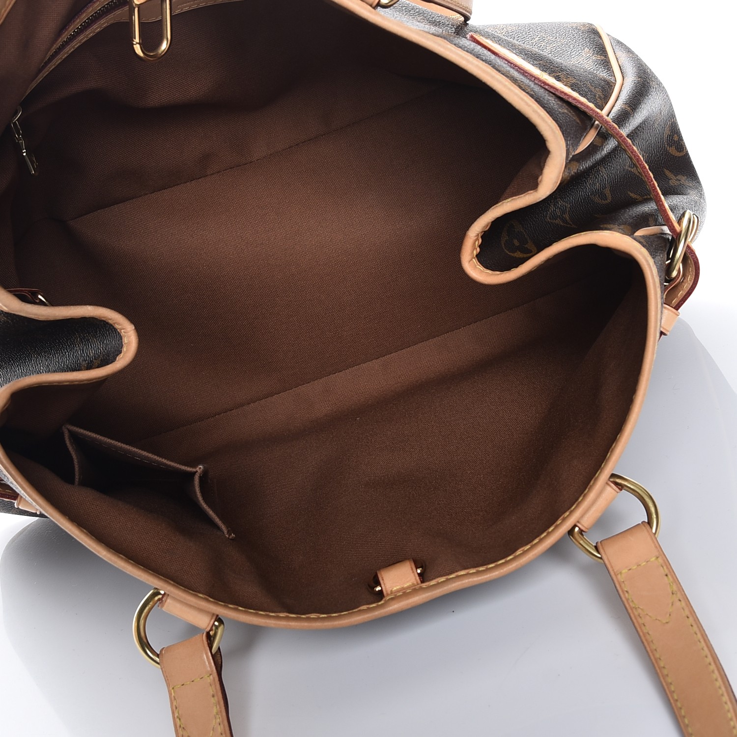 Auth Louis Vuitton Monogram Batignolles Horizontal Tote Bag M51154