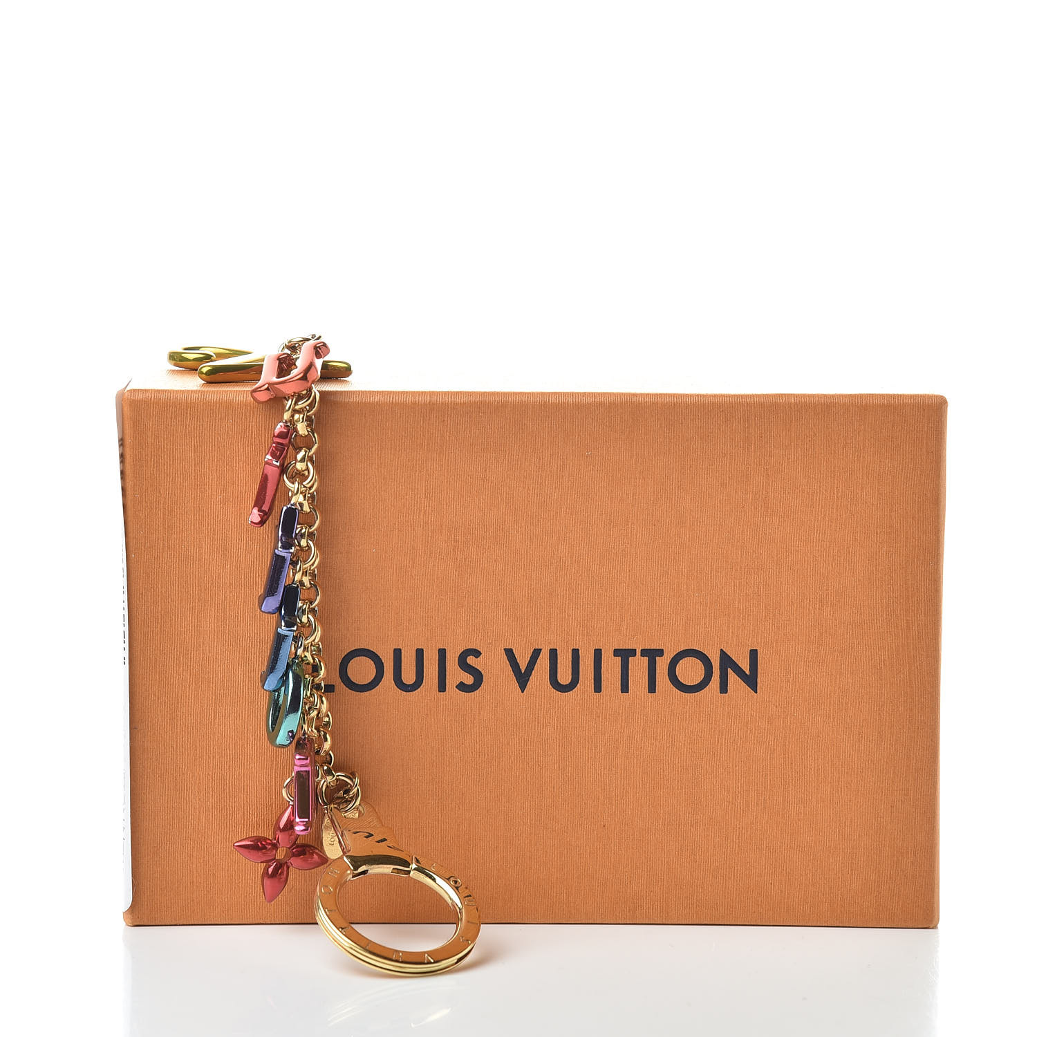LOUIS VUITTON New Wave Key Chain Bag Charm Multicolor 513755