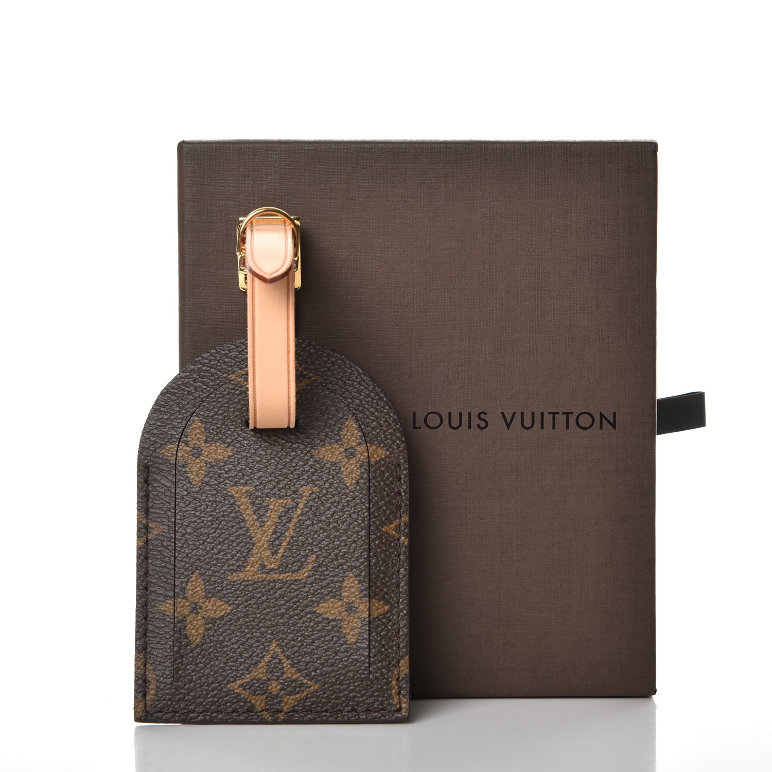 louis vuitton monogram luggage tag