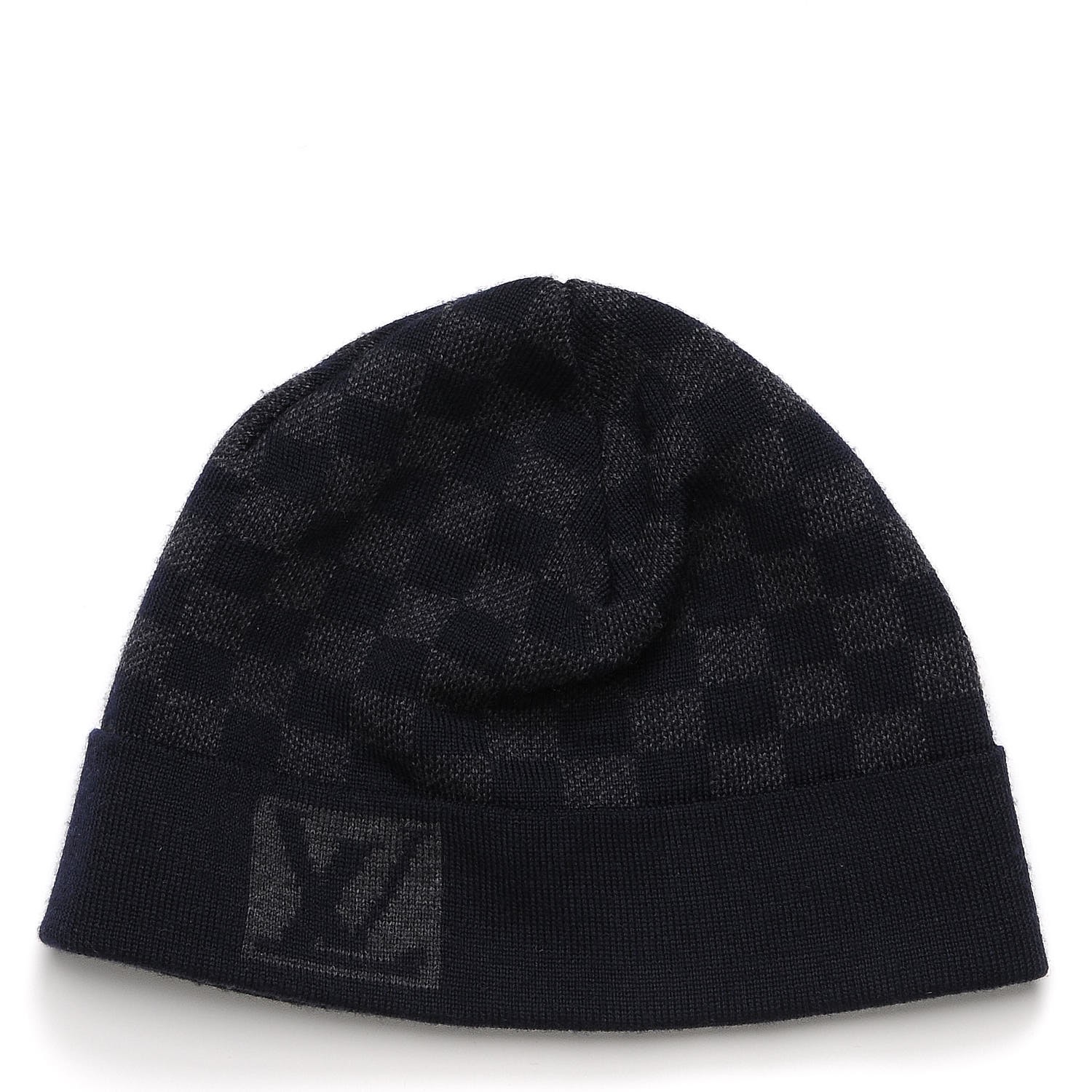 Louis Vuitton Petit Damier Hat Black