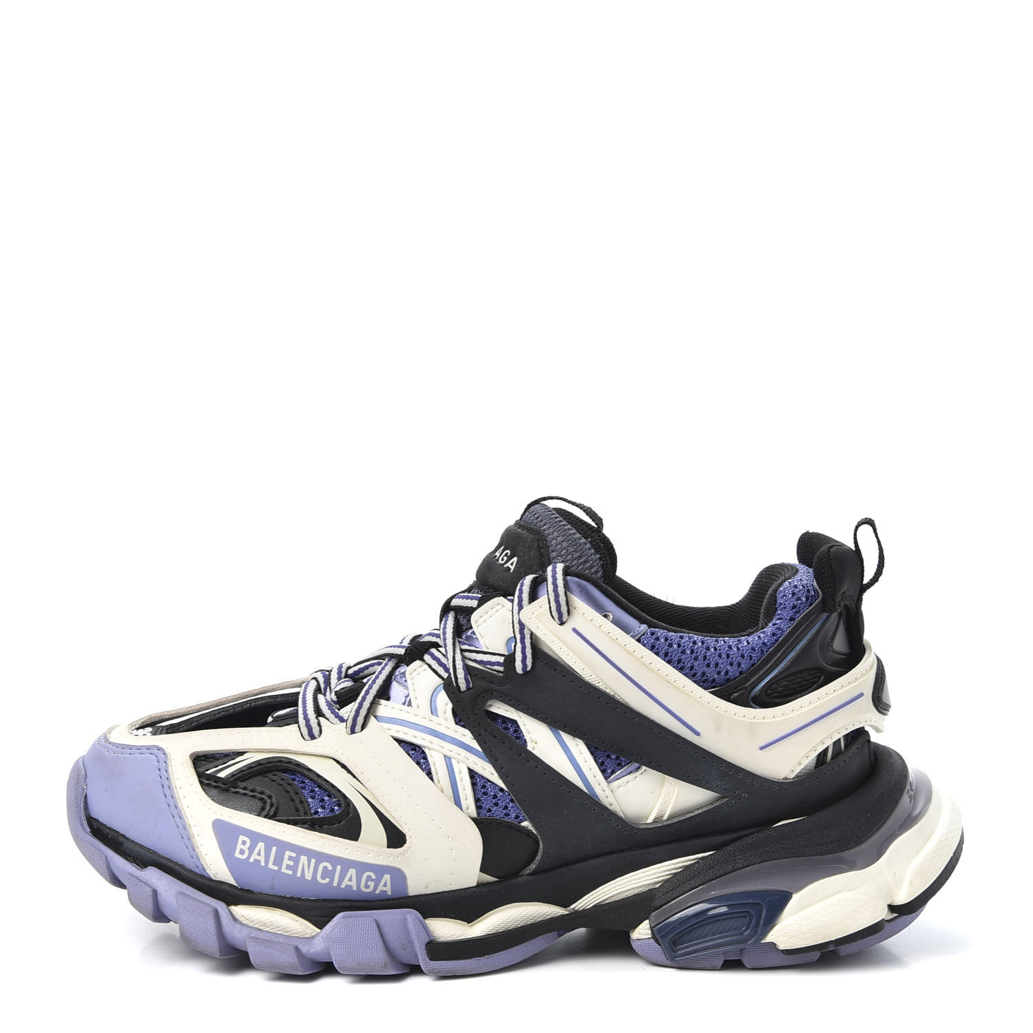 purple balenciaga track sneakers