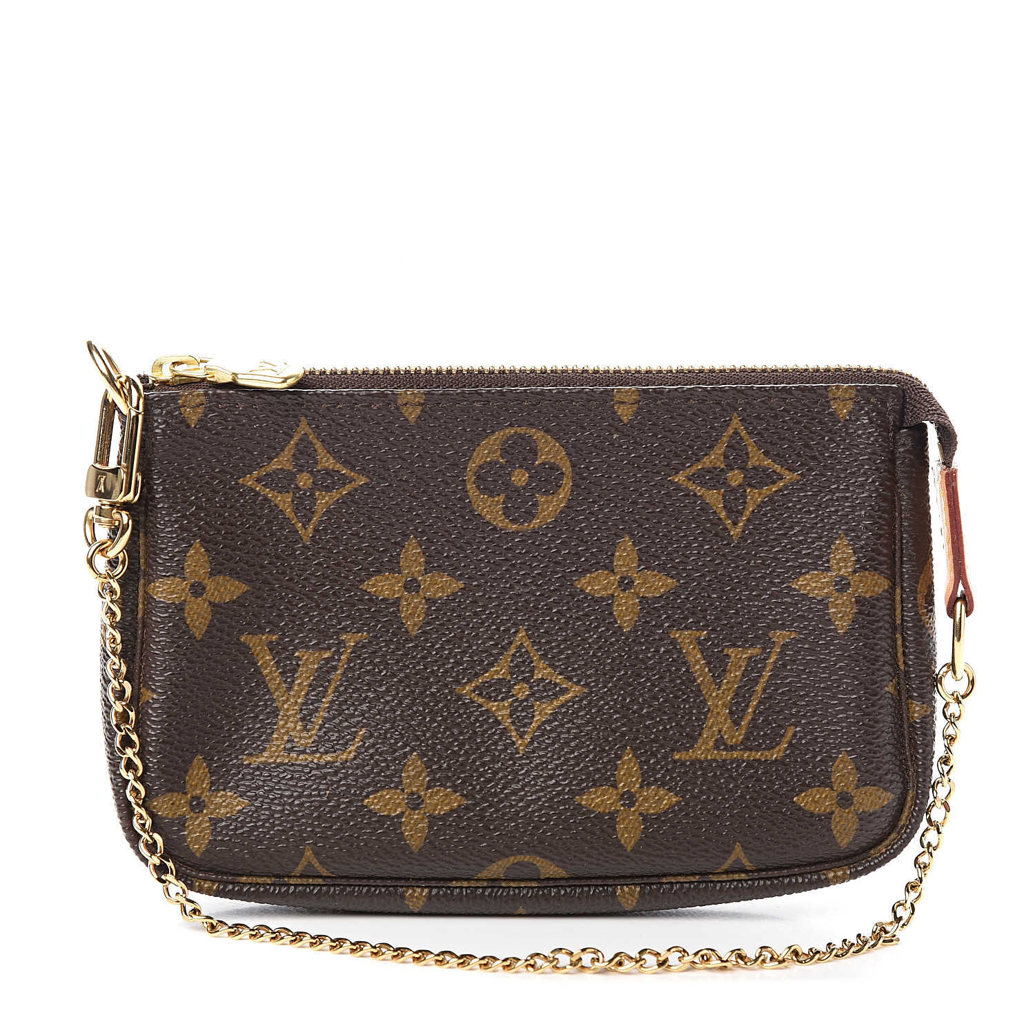 louis vuitton mini pochette accessoires bicolore black beige monogram empreinte