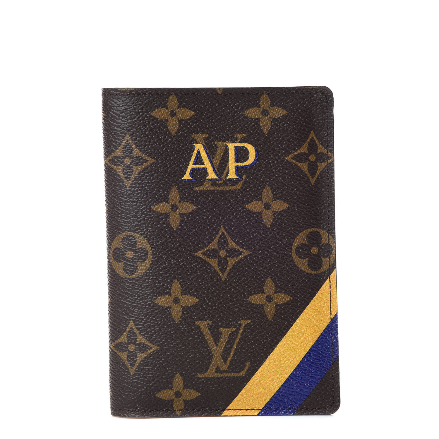 Acquiesce stykke skuffe LOUIS VUITTON Monogram My LV Heritage Passport Cover Yellow Violet 389333 |  FASHIONPHILE