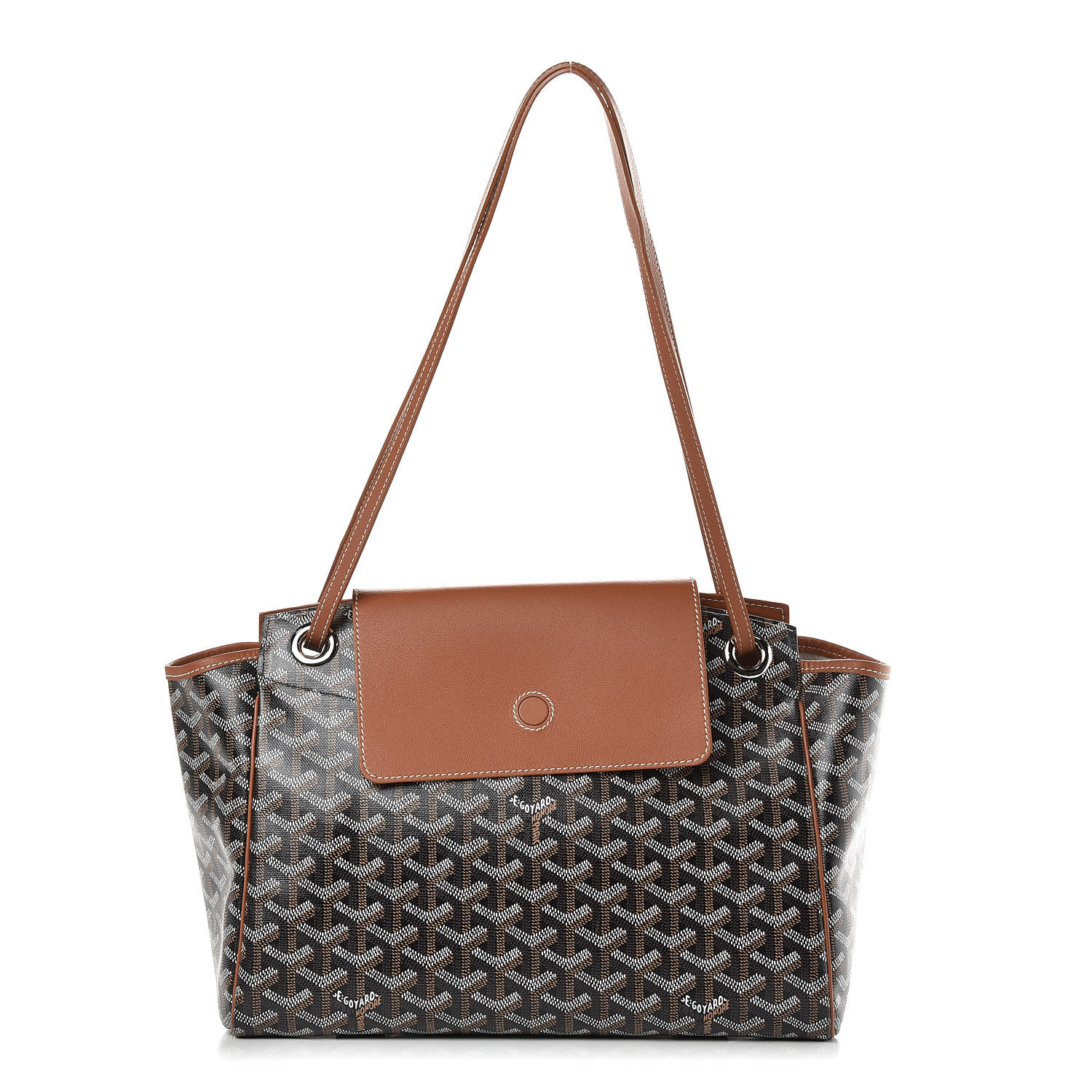 GOYARD Goyardine Rouette PM Black Gold 390329