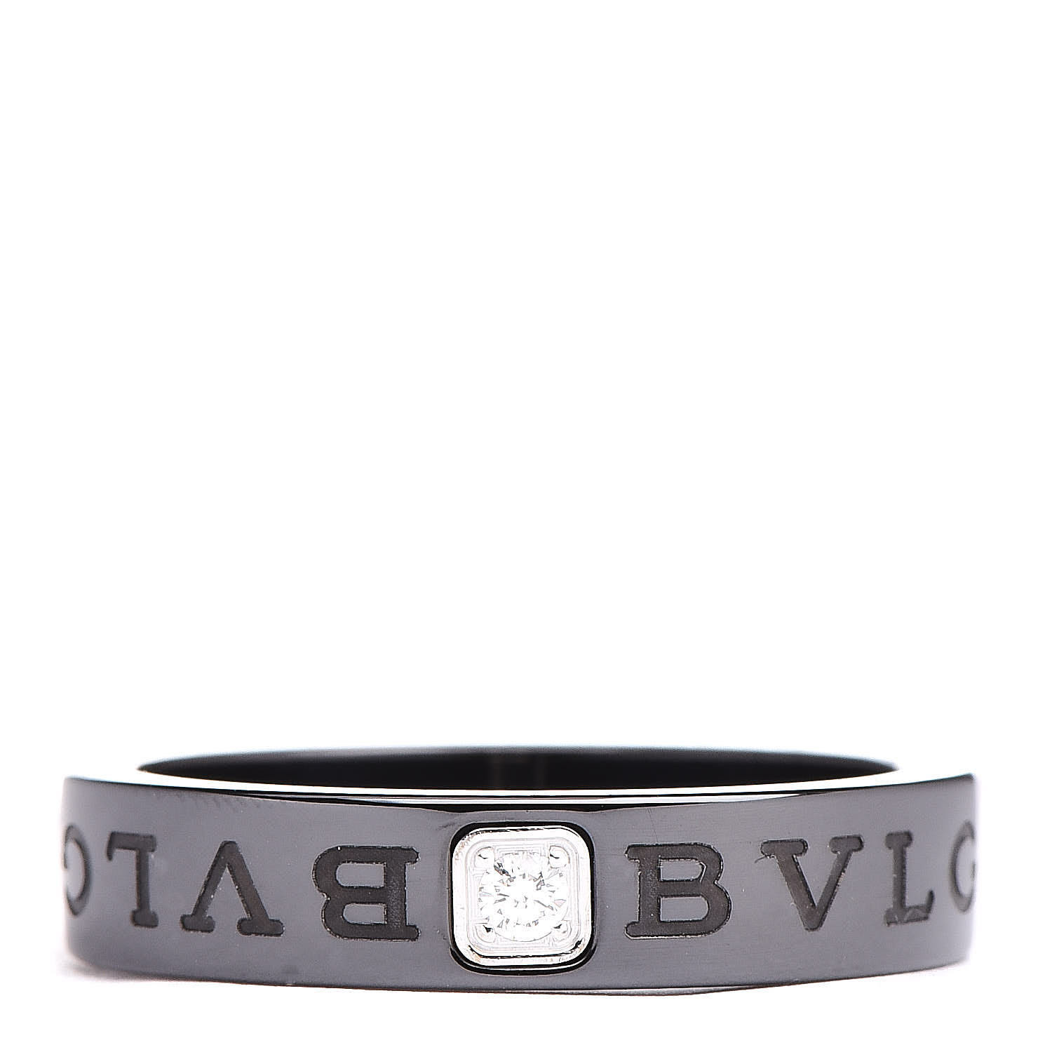 bvlgari black ceramic ring price