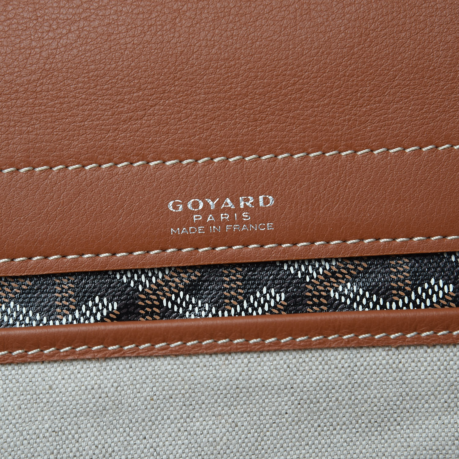 GOYARD Goyardine Rouette PM Black Gold 390329 | FASHIONPHILE