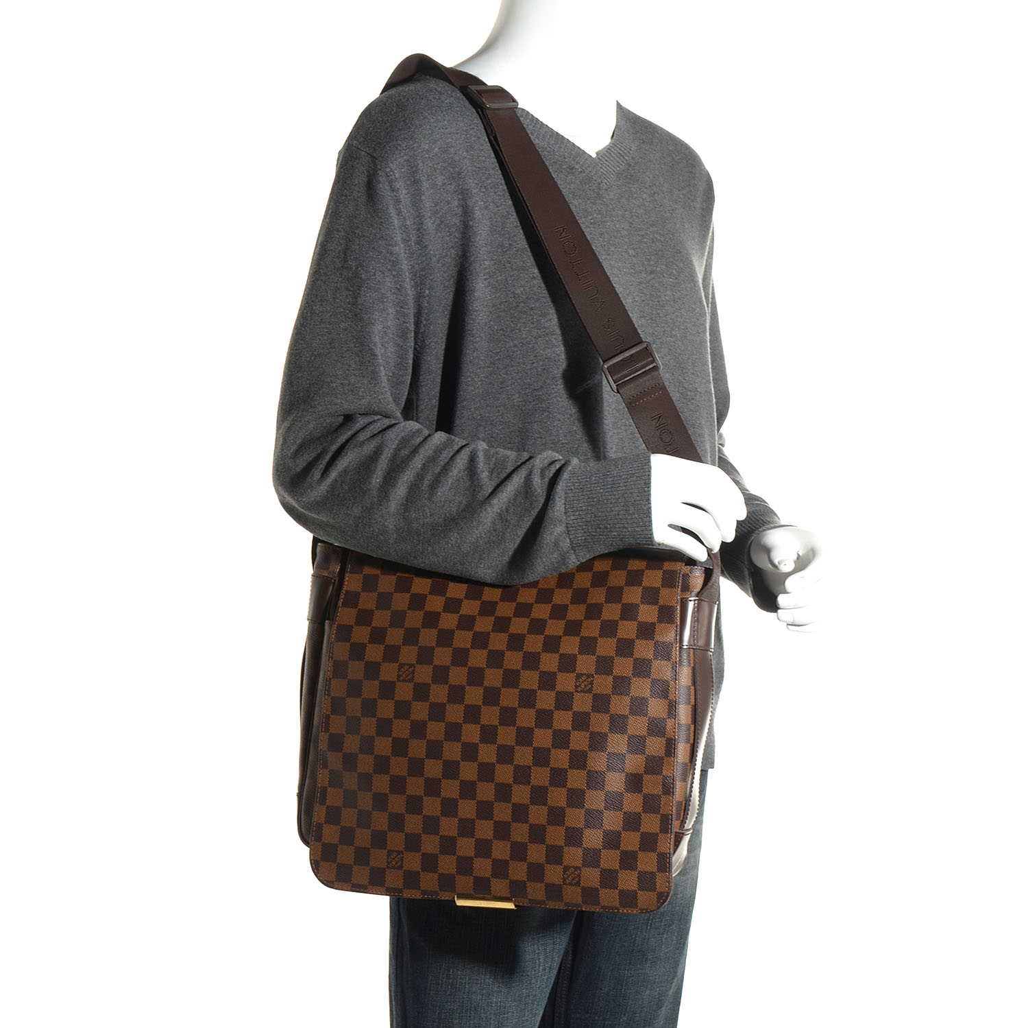 louis vuitton damier ebene bastille messenger bag