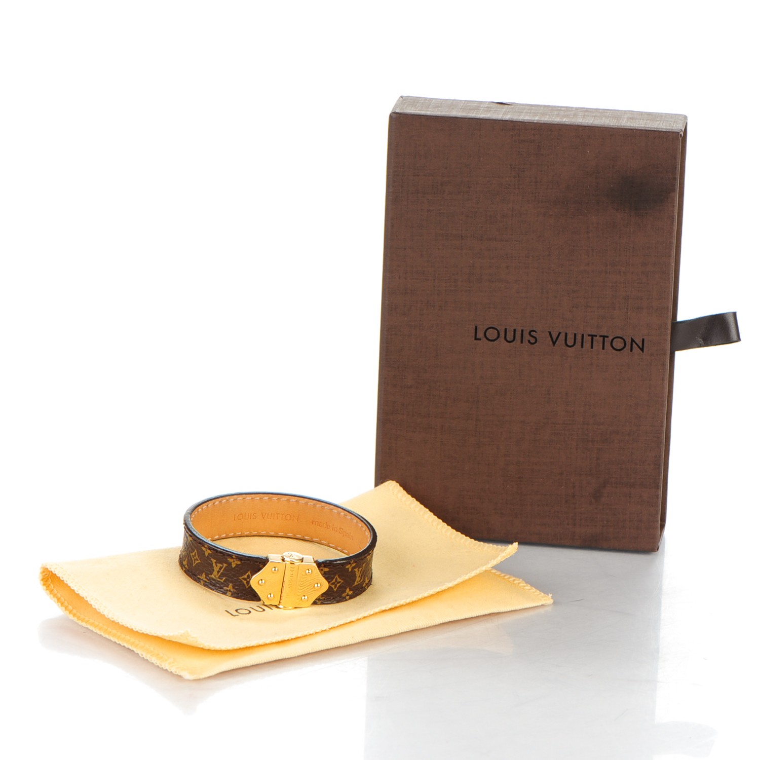 LOUIS VUITTON Monogram Handle It Nano Bracelet 19 87899