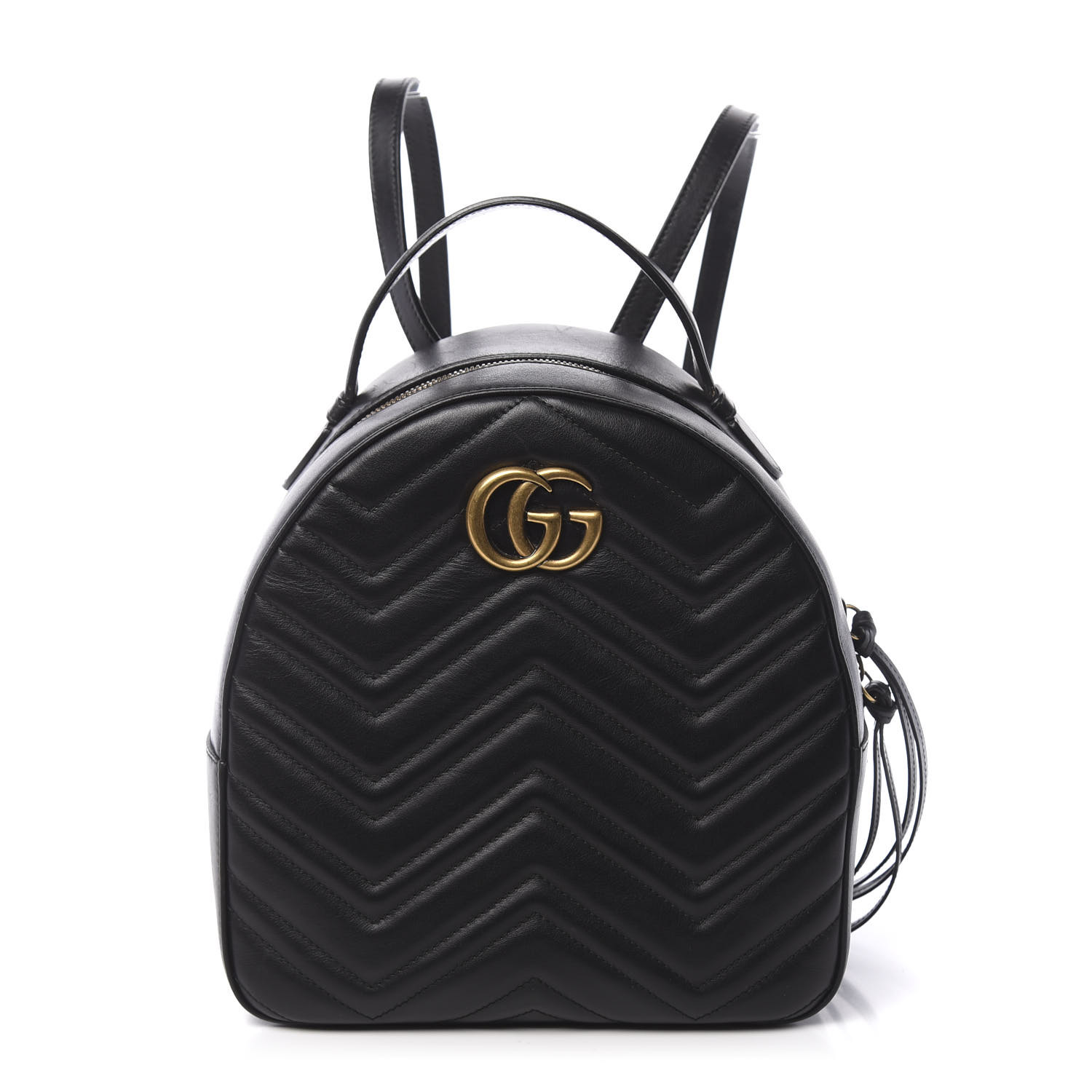 gucci black marmont backpack