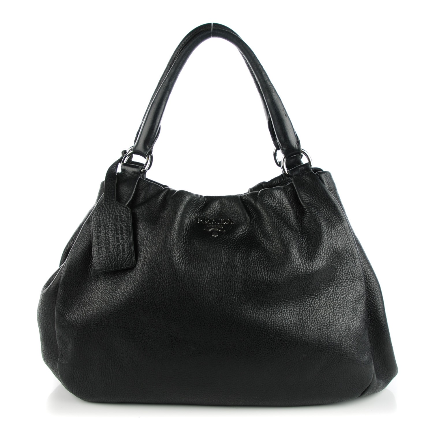 prada deerskin hobo bag
