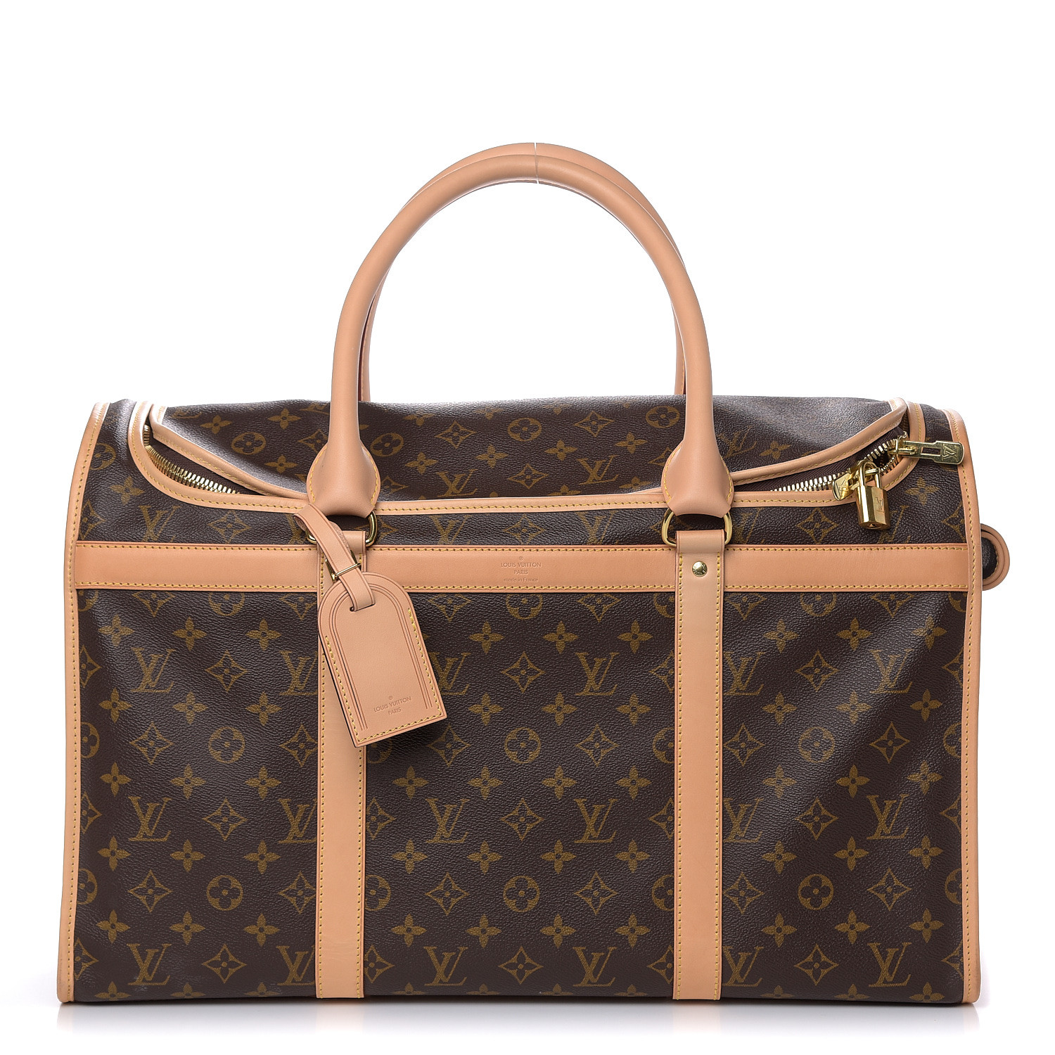 Louis Vuitton Monogram Sac Chien 50 Dog Pet Carrier 476222 Louis Vuitton Monogram Sac Chien 50 Dog
