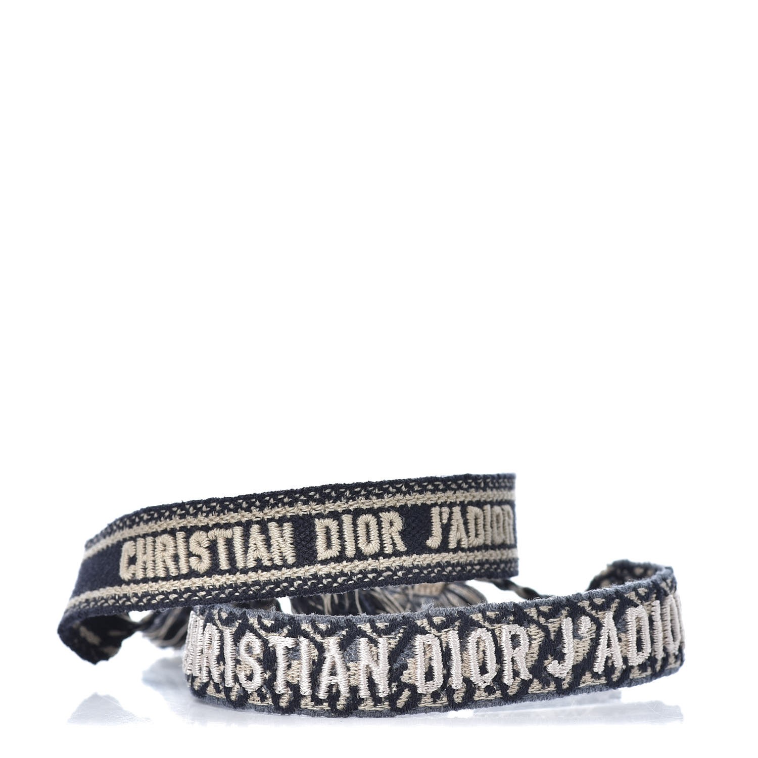christian dior woven bracelet