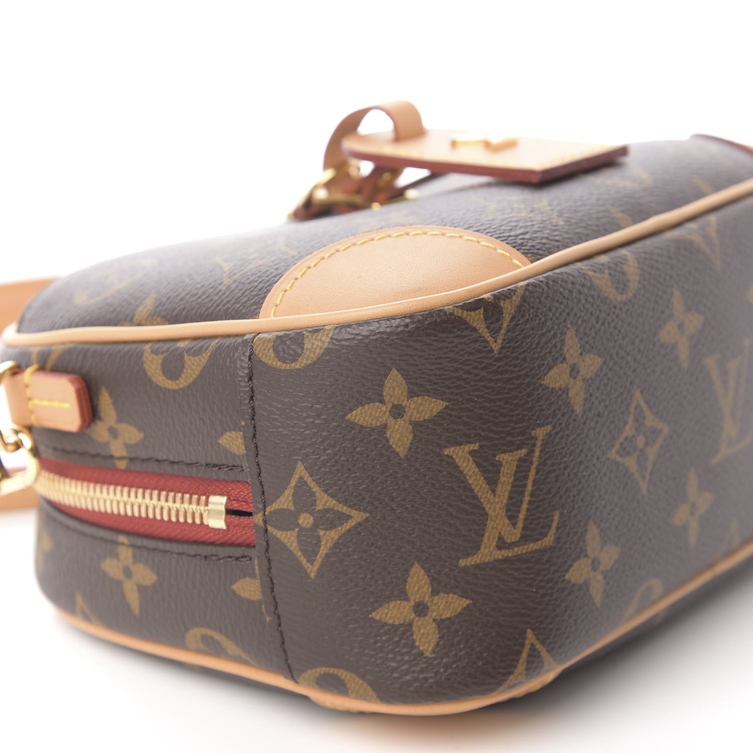 Authentic Louis Vuitton Monogram Deauville Mini Messenger Crossbody Bag