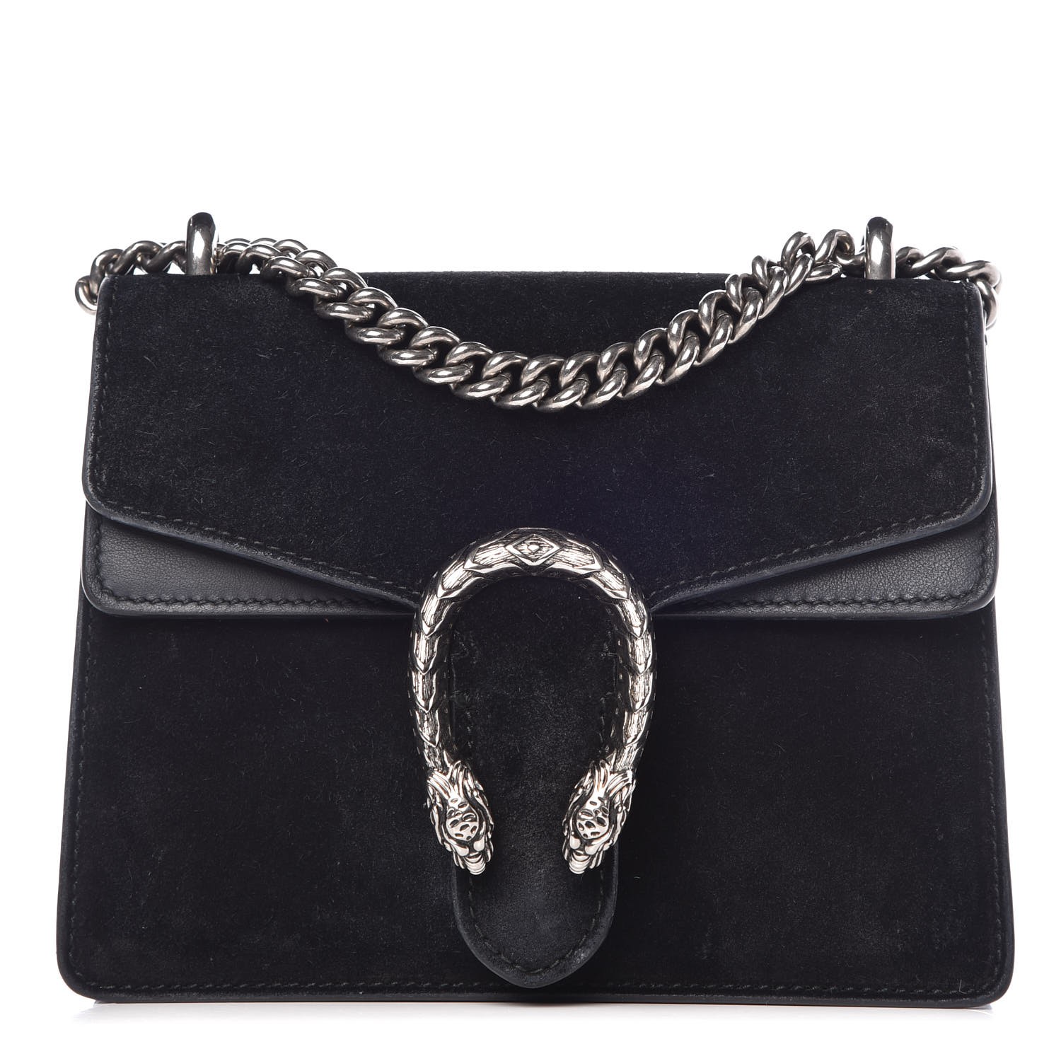 gucci dionysus mini black suede
