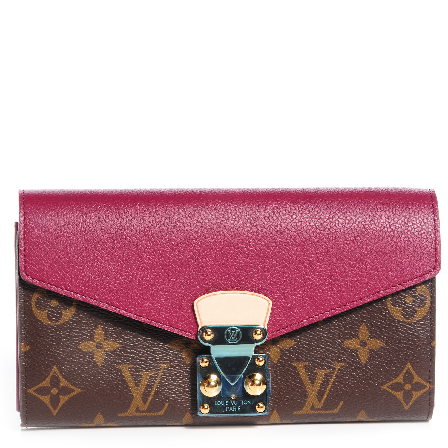 Louis Vuitton Aurore Monogram Canvas Pallas Chain Bag at 1stDibs