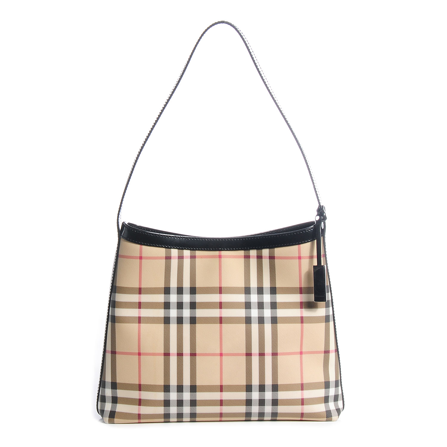 burberry check shoulder bag