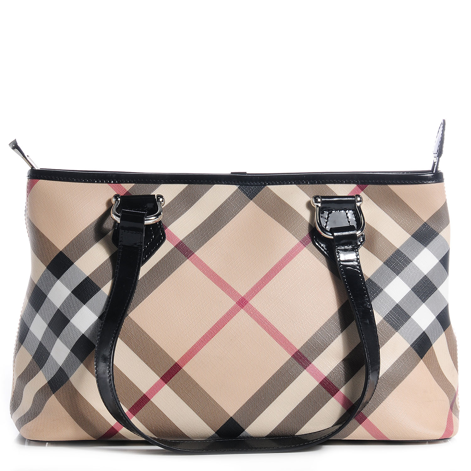 burberry supernova check tote