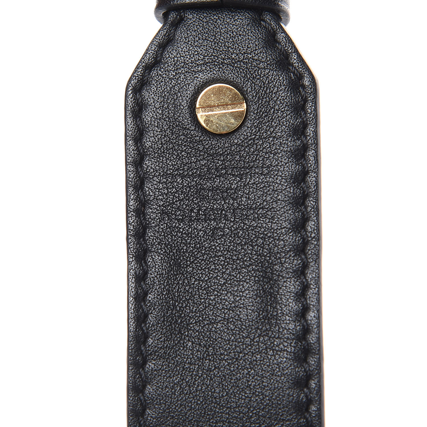 LOUIS VUITTON Reverse Monogram Bandouliere Shoulder Strap XL Black 952020