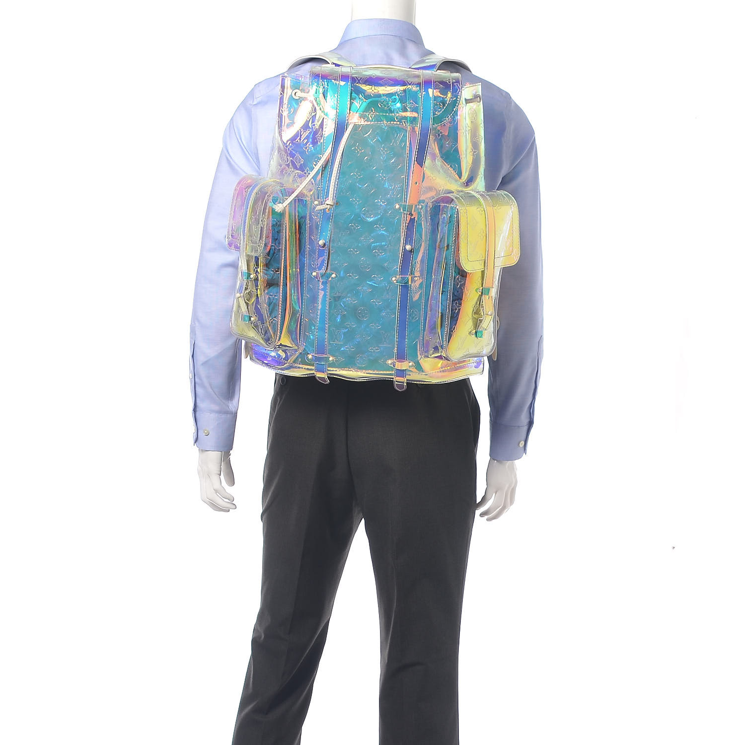 Louis Vuitton x Virgil Abloh PVC Prism Christopher Backpack