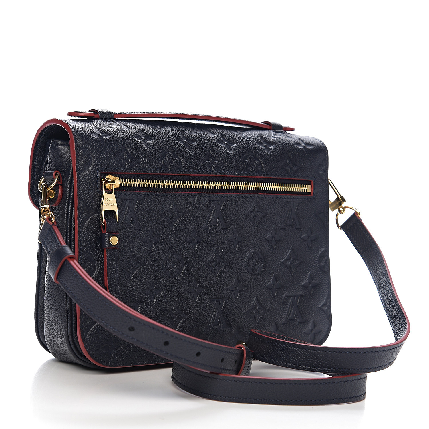 LOUIS VUITTON Empreinte Pochette Metis Marine Rouge 552755