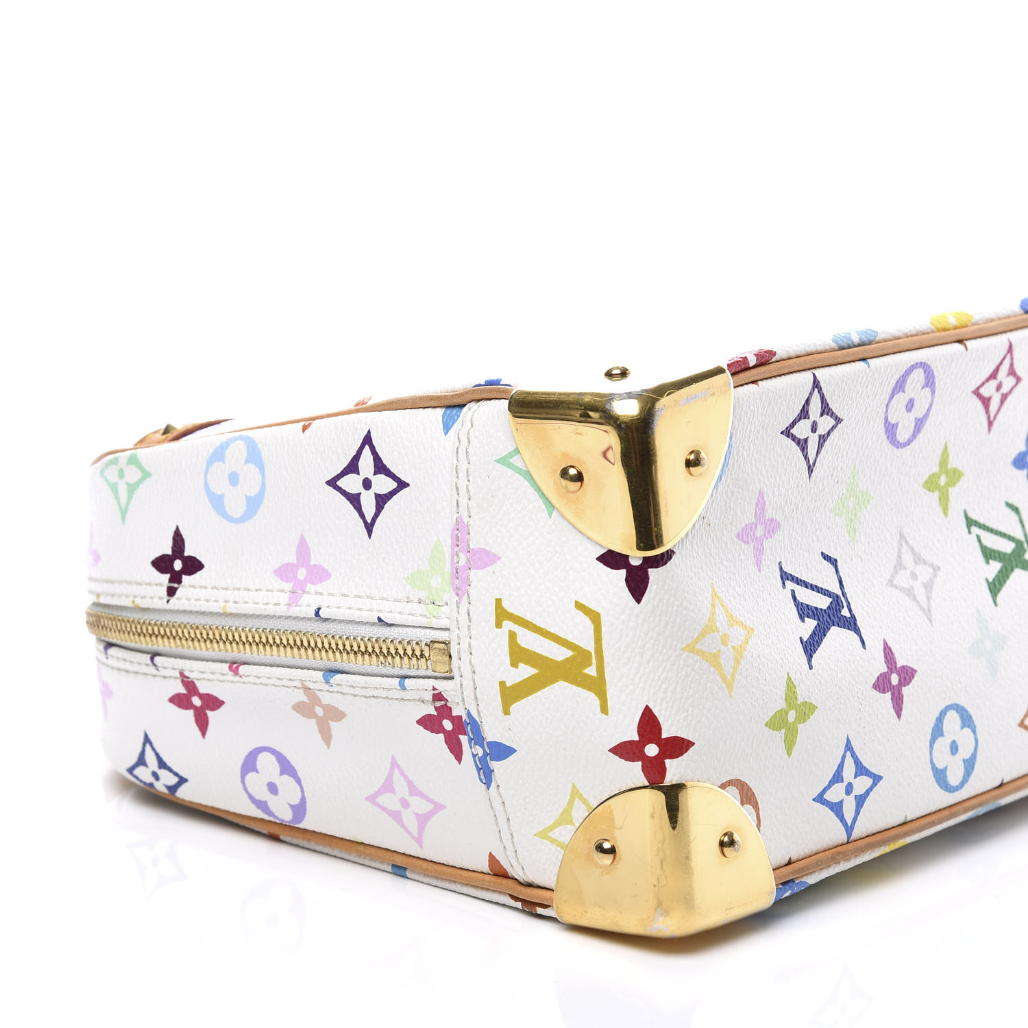 Louis Vuitton White Monogram Multicolor Trouville Bag at 1stDibs  louis vuitton  multicolor bag, louis vuitton multicolor trouville, multicolor louis vuitton