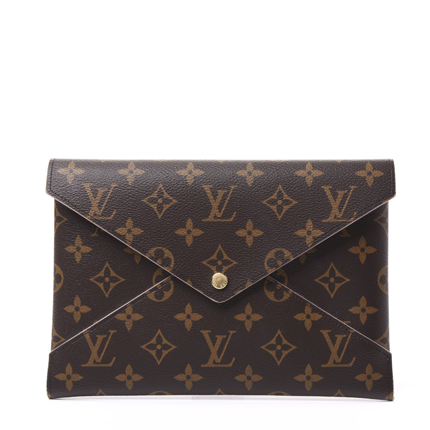 LOUIS VUITTON Monogram Large Kirigami Pochette Insert Rose Ballerine 575024