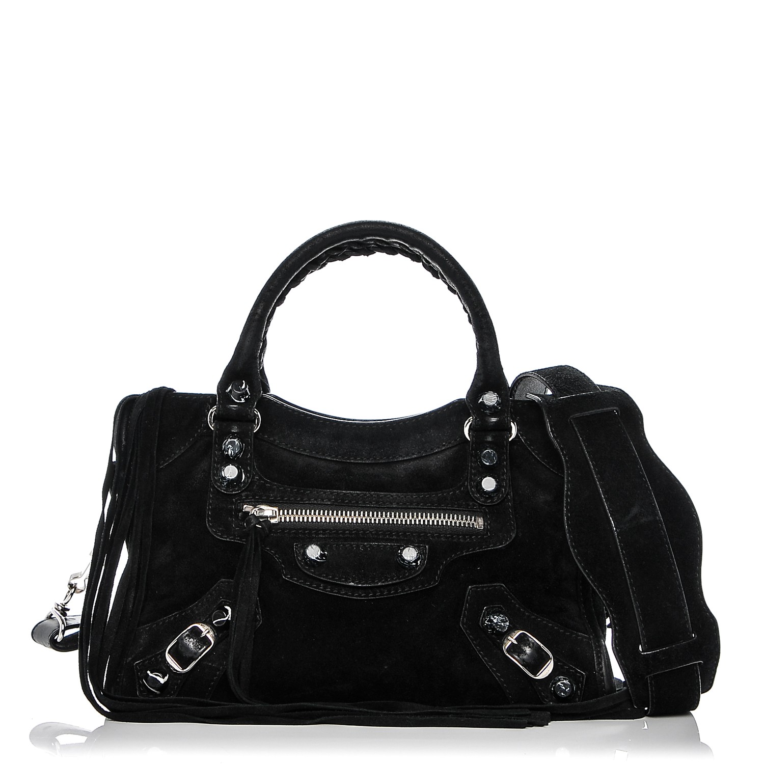 black suede balenciaga