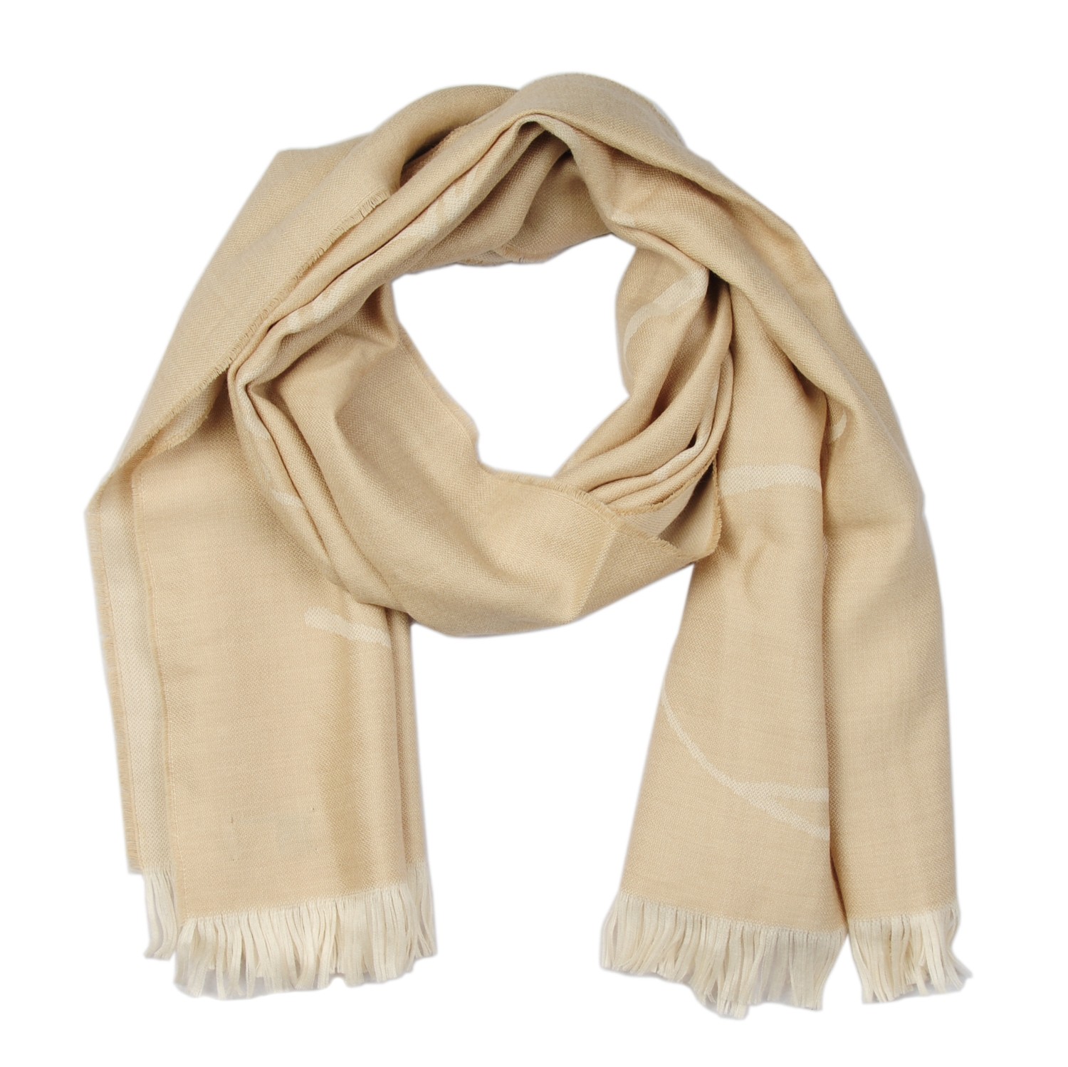 burberry linen scarf