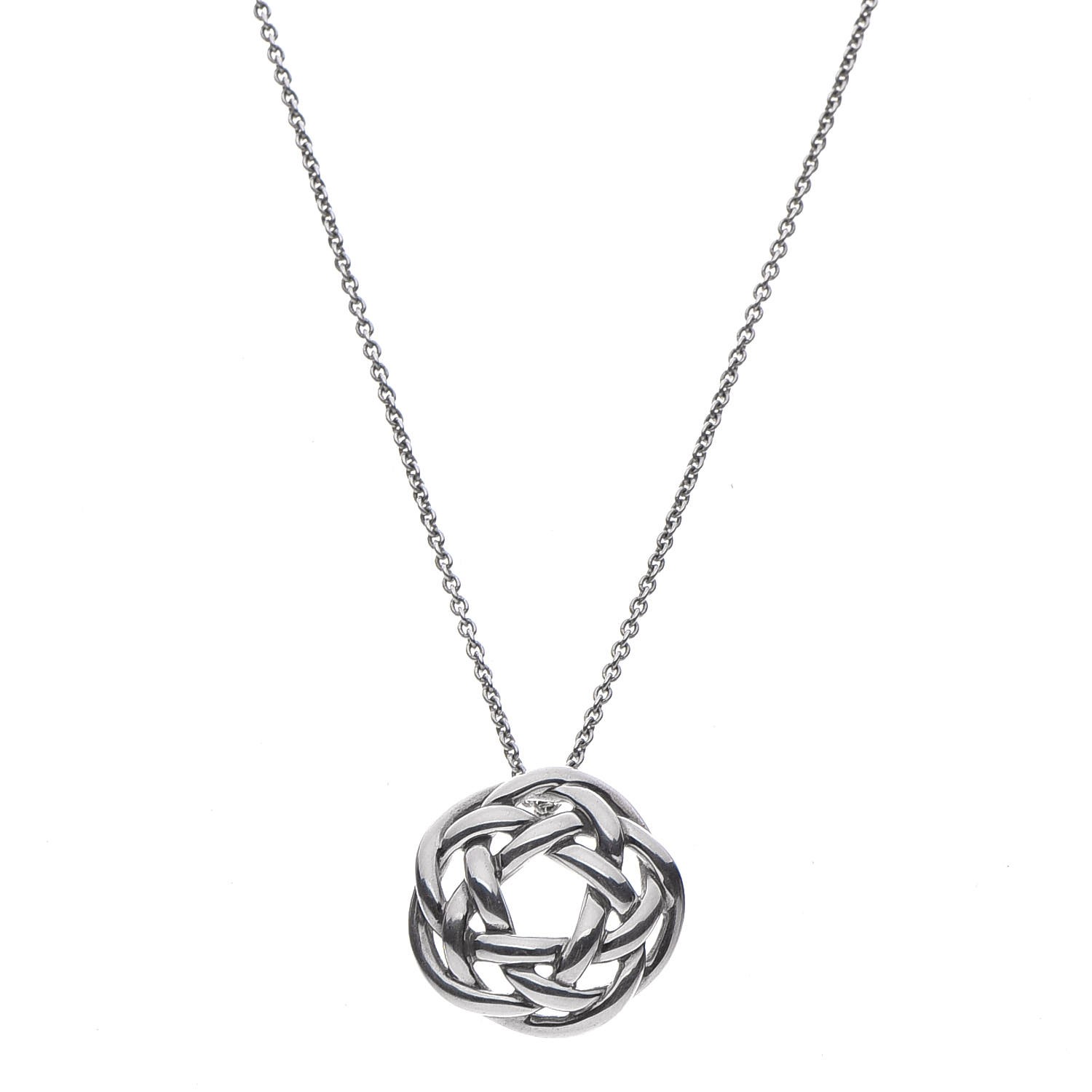 love knot necklace tiffanys