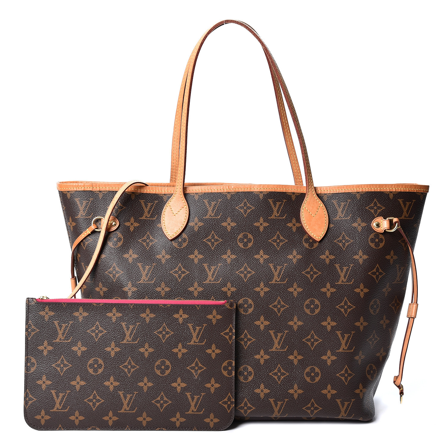 LOUIS VUITTON Monogram Neo Neverfull MM Pivoine 562115