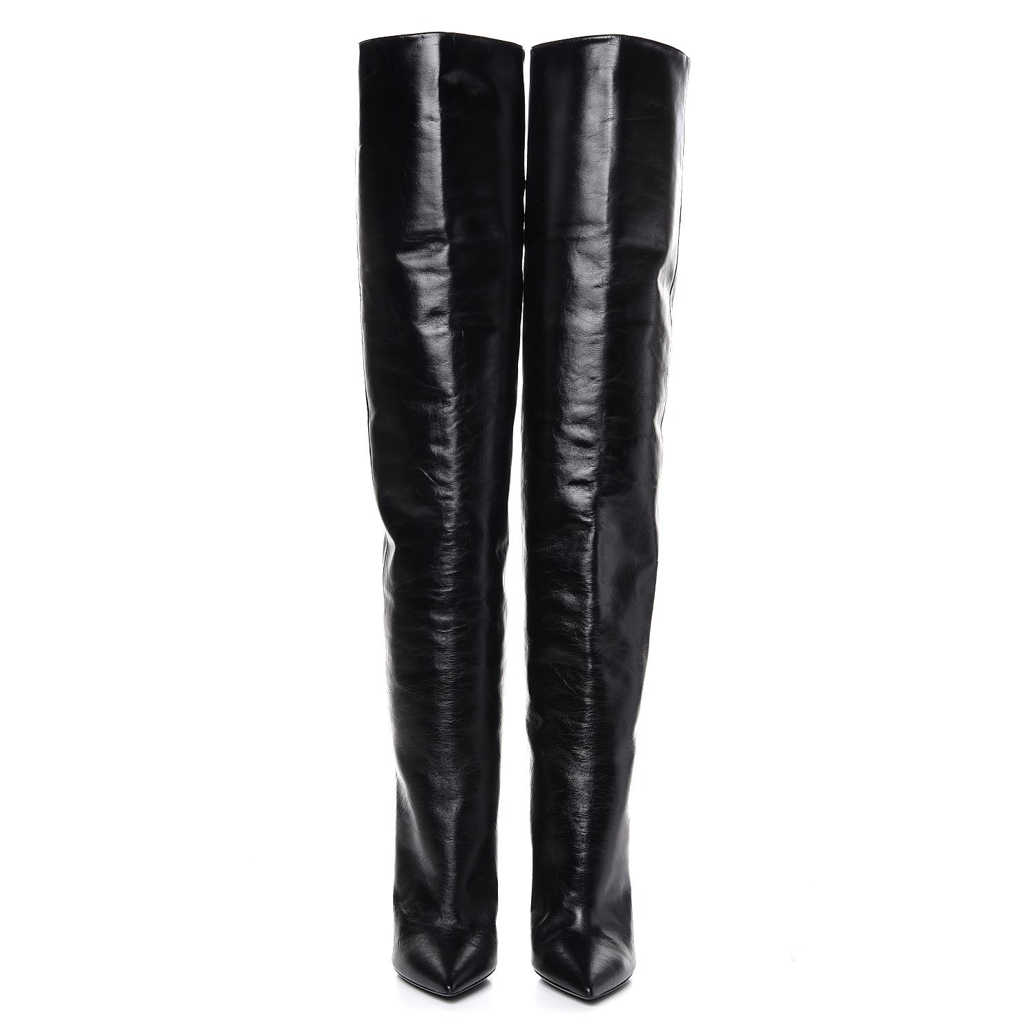 saint laurent niki over the knee boots