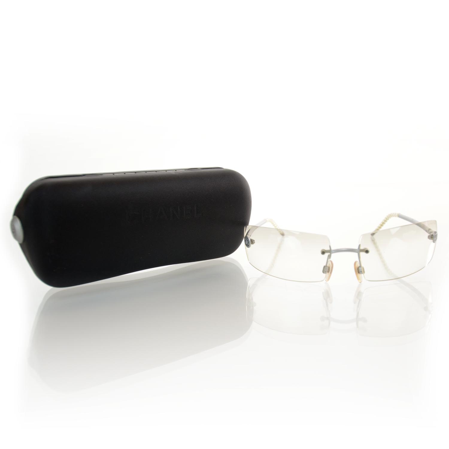 chanel frameless sunglasses