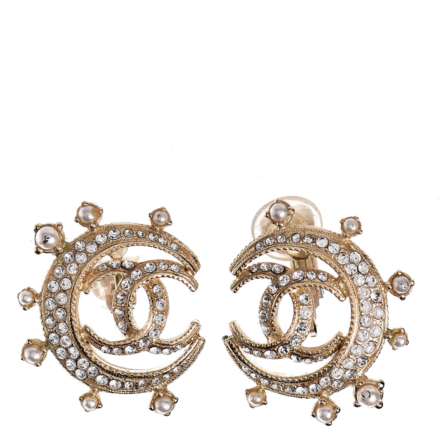 moon clip on earrings