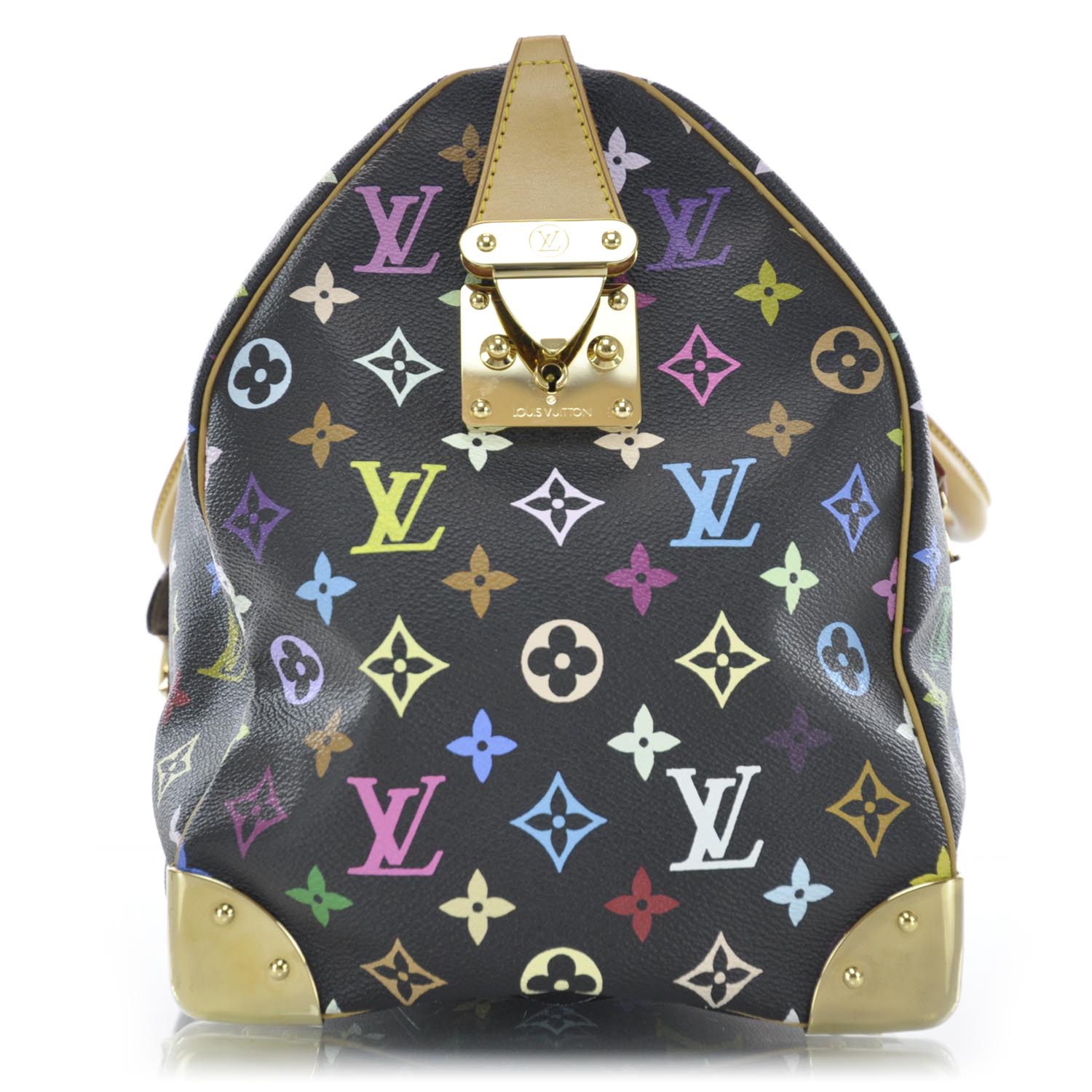 Louis Vuitton Monogram Multicolor Keepall 45 Black