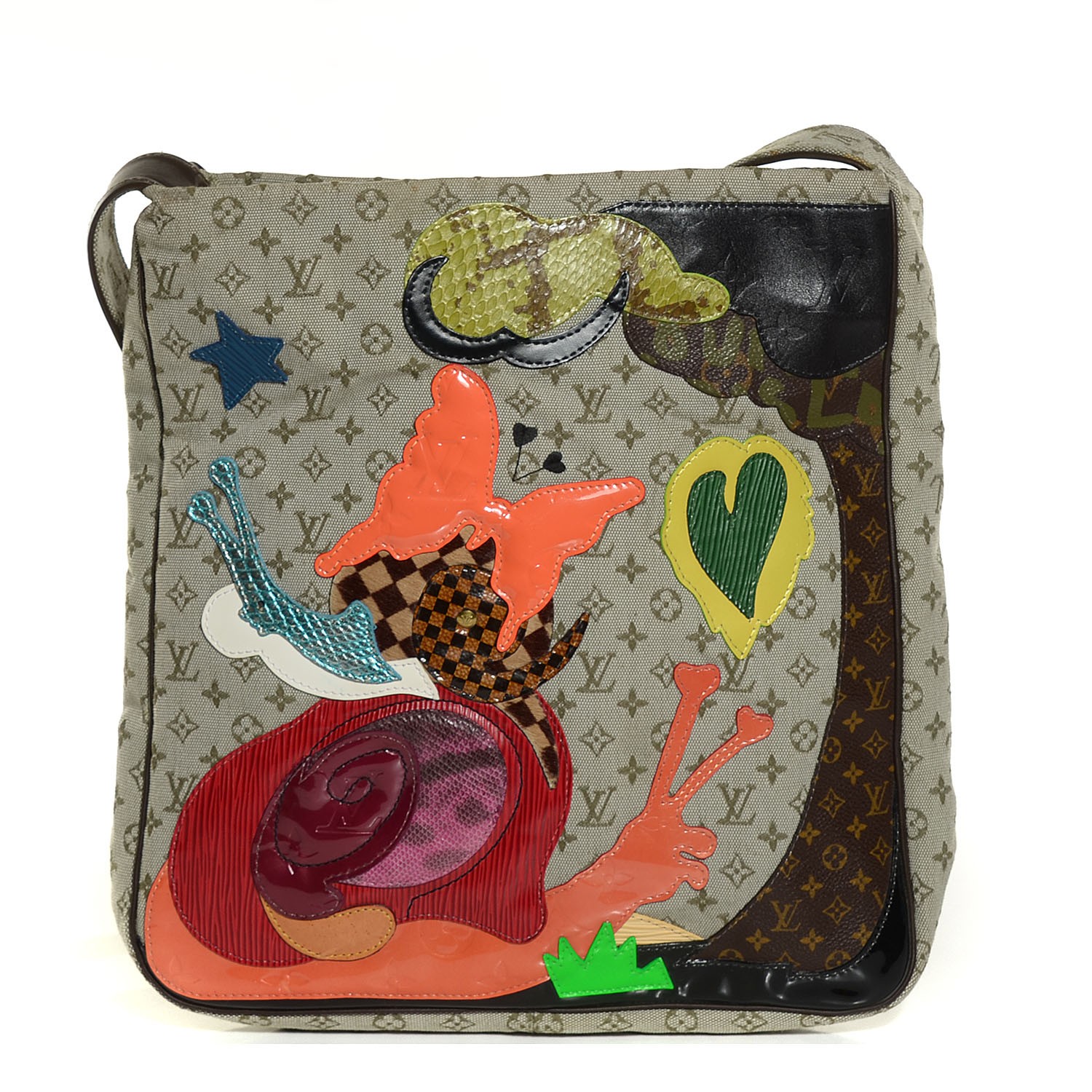 Louis Vuitton Mini Monogram Patchwork Conte De Fees Besace Kaki Fashionphile Louis Vuitton Mini Monogram Patchwork Conte De Fees Besace Kaki Fashionphile